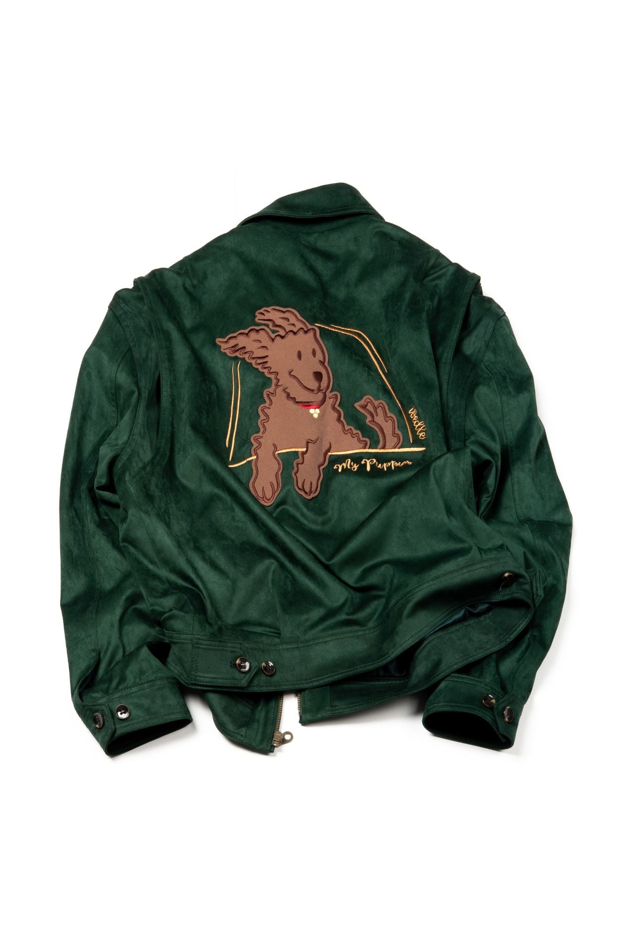 Ioedle - Dog Jacket Going To See Grandma (Green) product image 1 | TRAB K-Fashion Australia