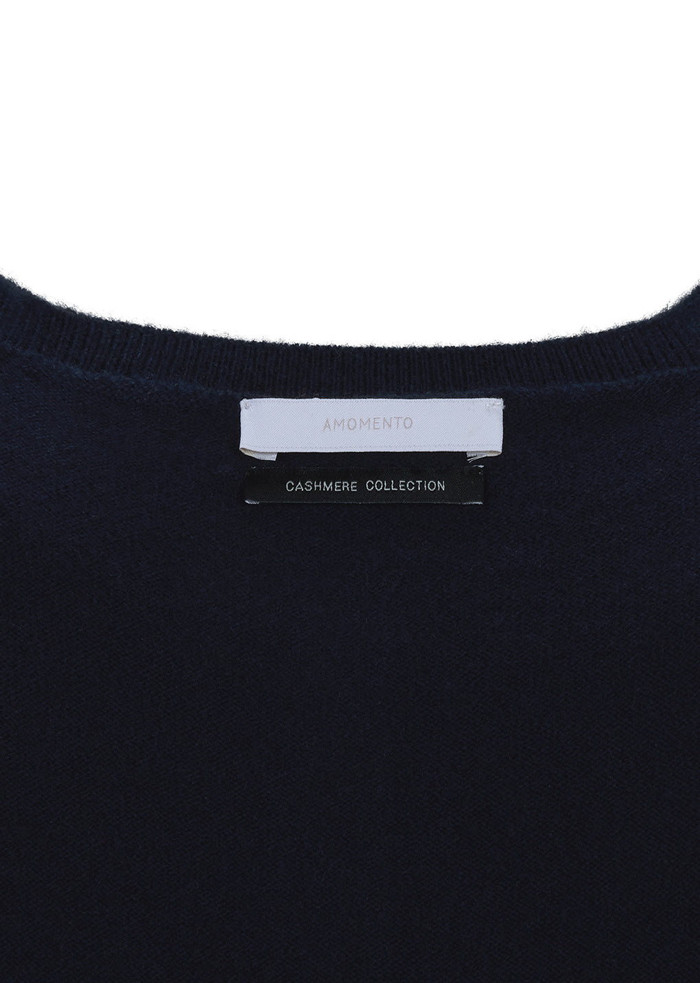 Amomento - Men's Cashmere Crewneck Cardigan (Navy) product image 6 | TRAB K-Fashion Australia