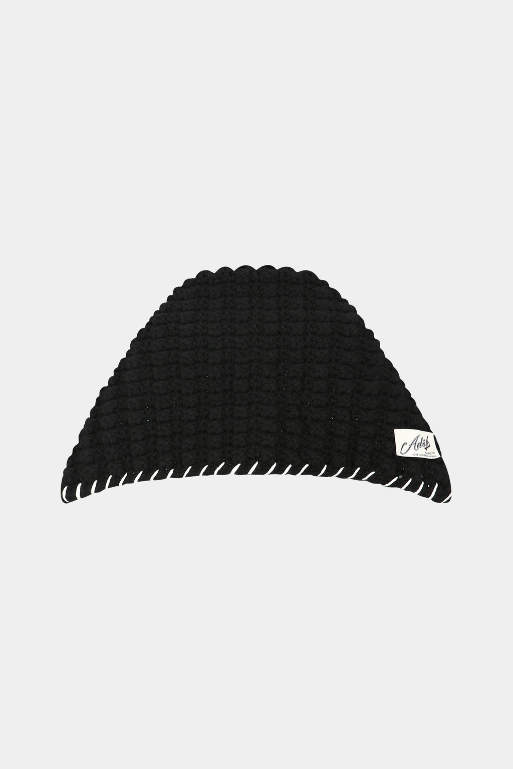 Andersson Bell - Chunky Wool-Blend Hand Knitted Scarf (Black) product image 10 | TRAB K-Fashion Australia