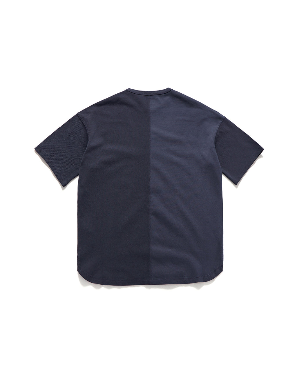 Eastlogue - Multi-fabric Loose Fit T-shirt (Purple) product image 6 | TRAB K-Fashion Australia