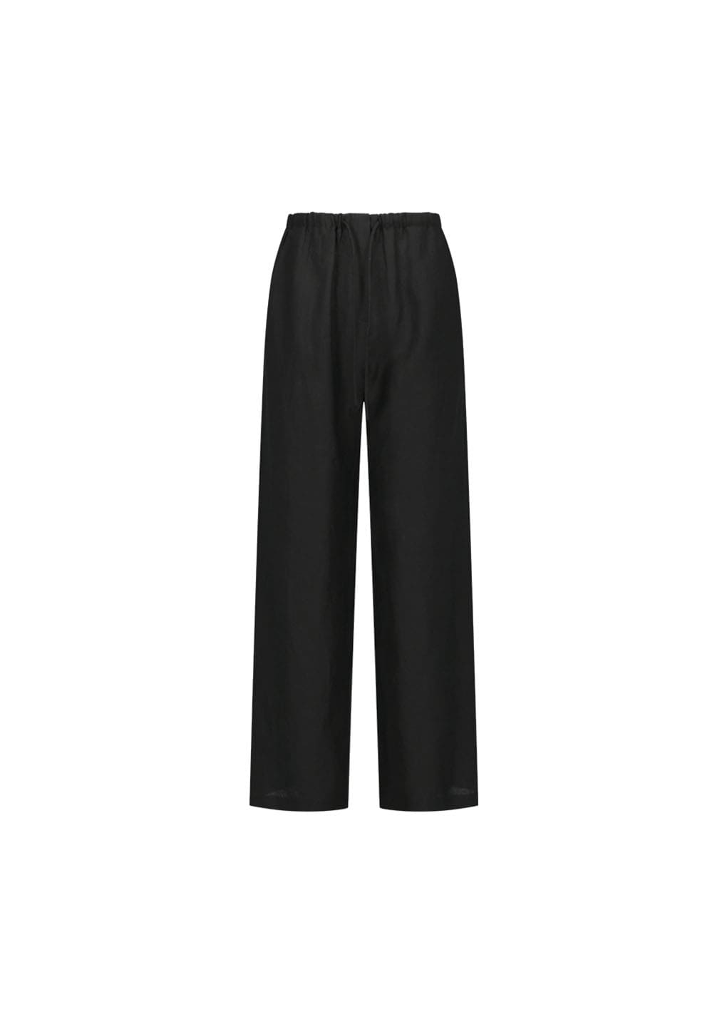 Amomento - Linen Banding Pants (Black) product image 5 | TRAB K-Fashion Australia