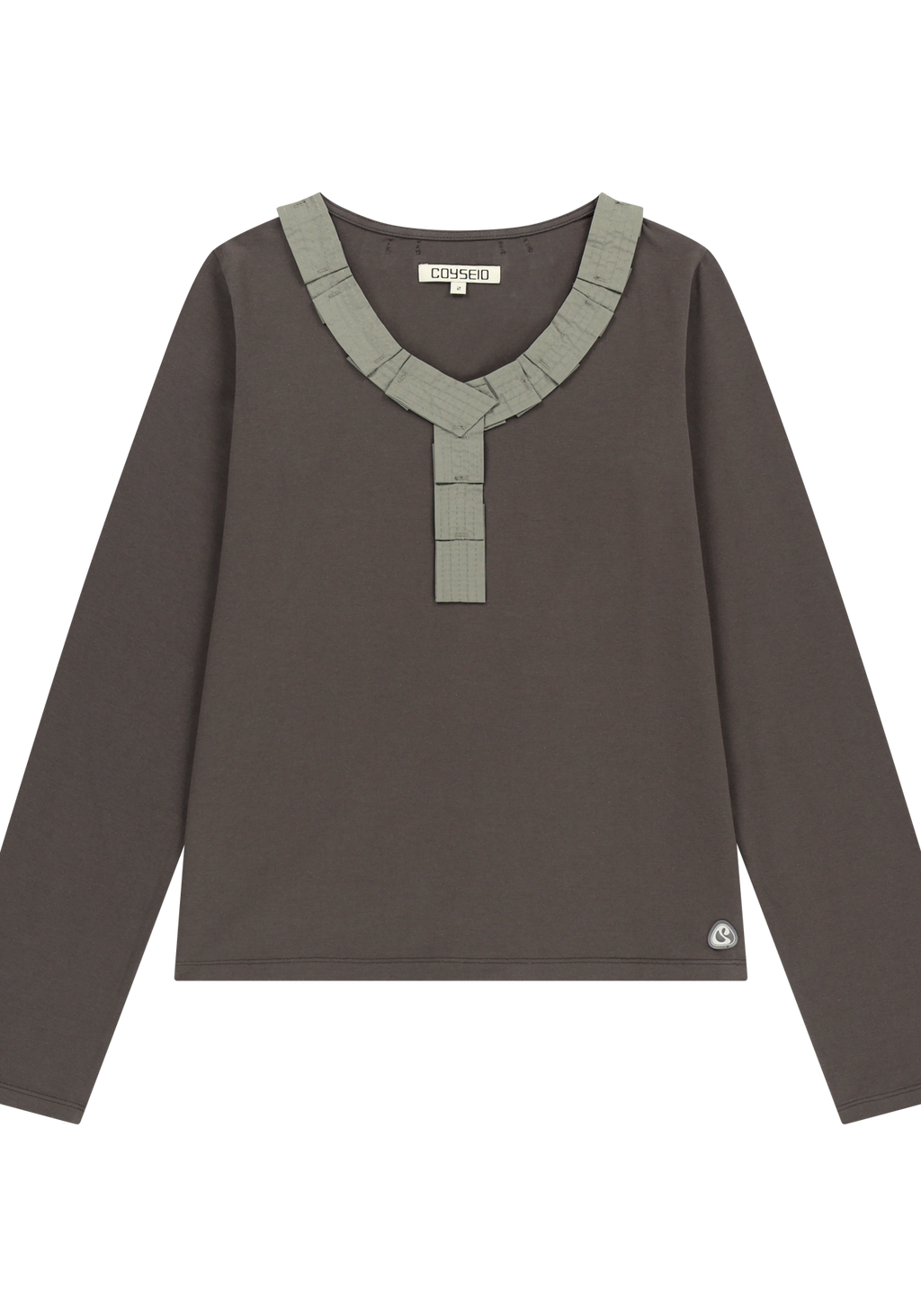 Coyseio - Strap Long Sleeve (Brown) product image 2 | TRAB K-Fashion Australia