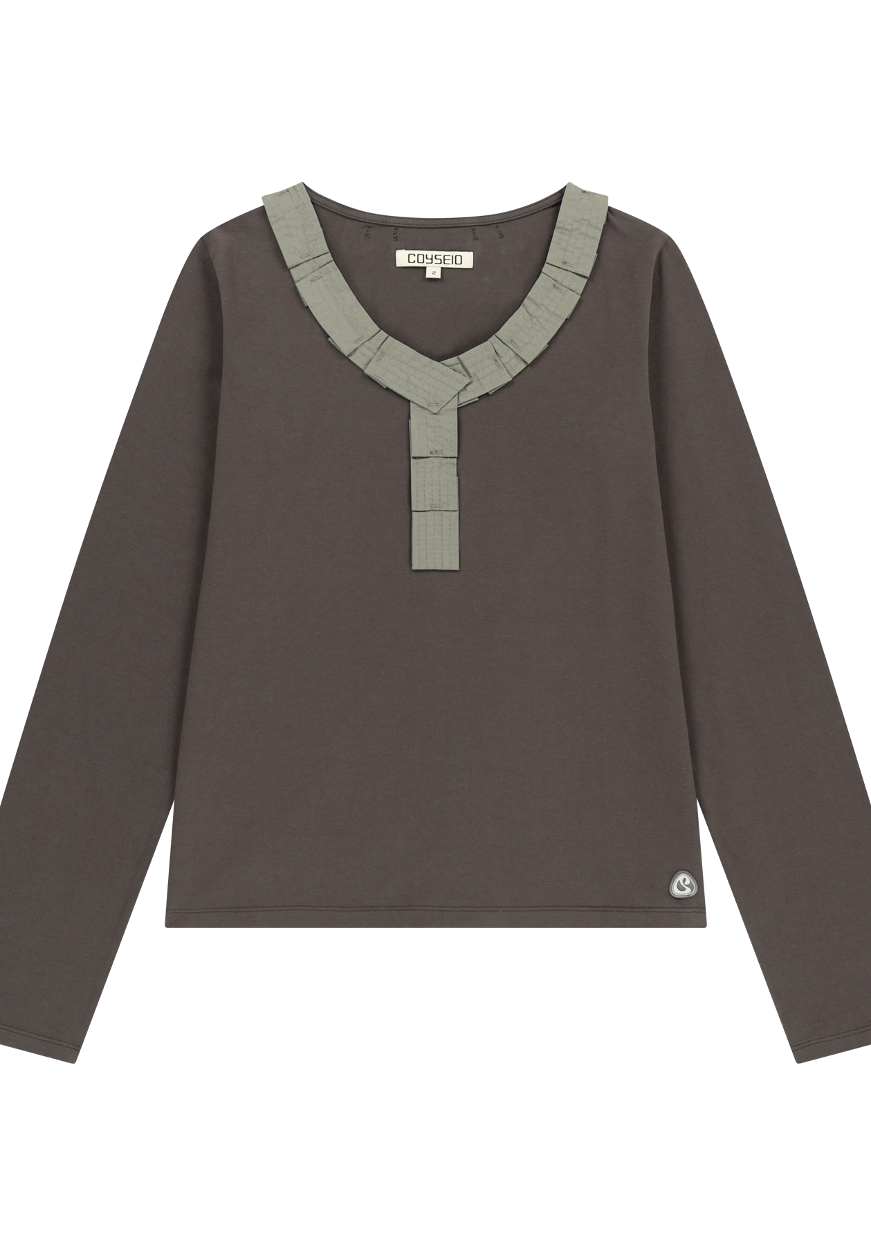 Coyseio - Strap Long Sleeve (Brown) product image 2 | TRAB K-Fashion Australia
