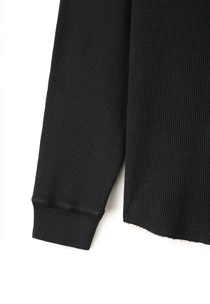 Art if acts - Garment Dyed Waffle Sleeve (Faded Black) product image 12 | TRAB K-Fashion Australia