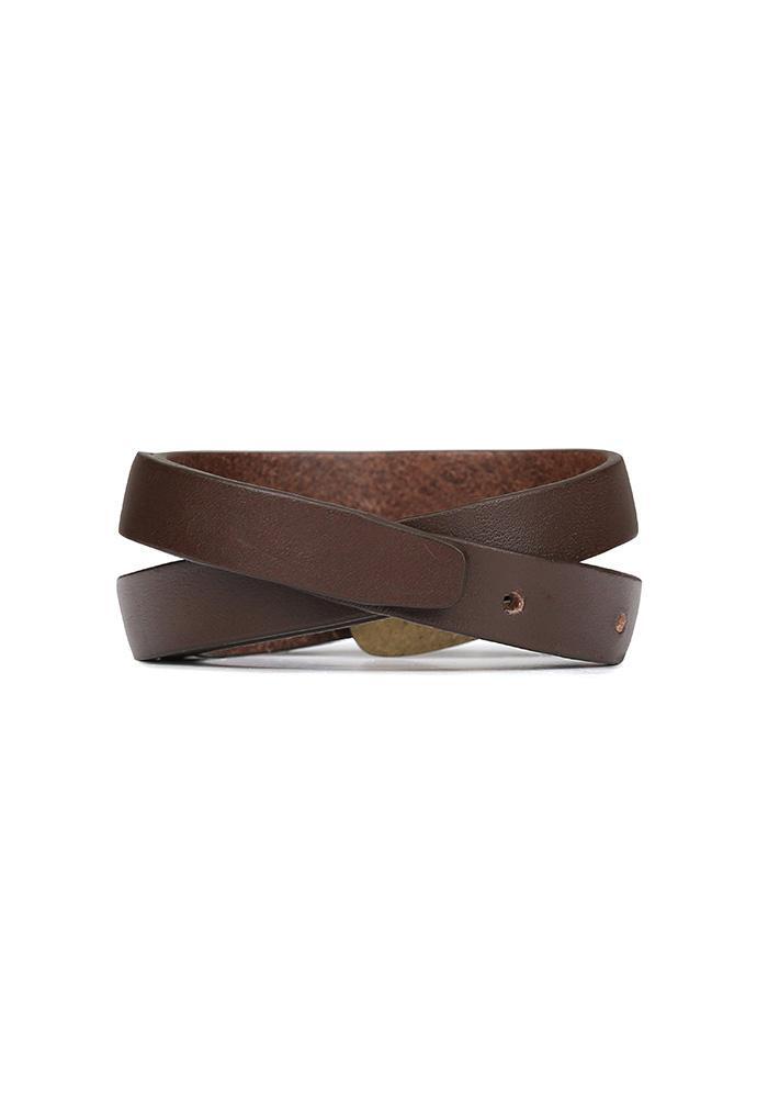 Art if acts - Plain Leather Belt (Espresso) product image 4 | TRAB K-Fashion Australia