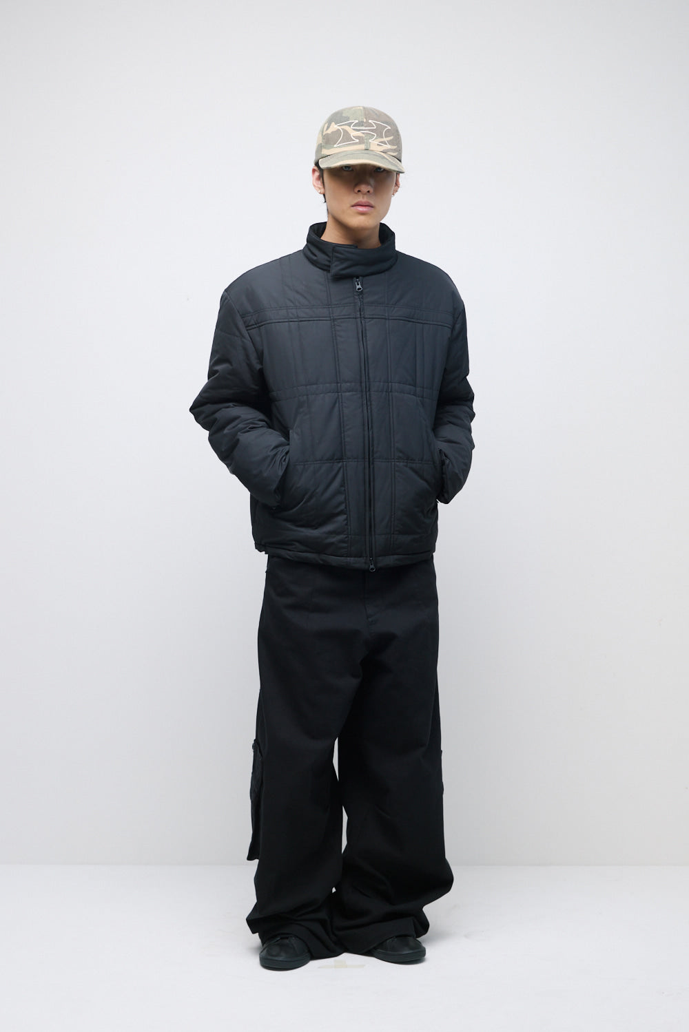 Hatchingroom - Square Puffer Jacket (Black) product image 13 | TRAB K-Fashion Australia