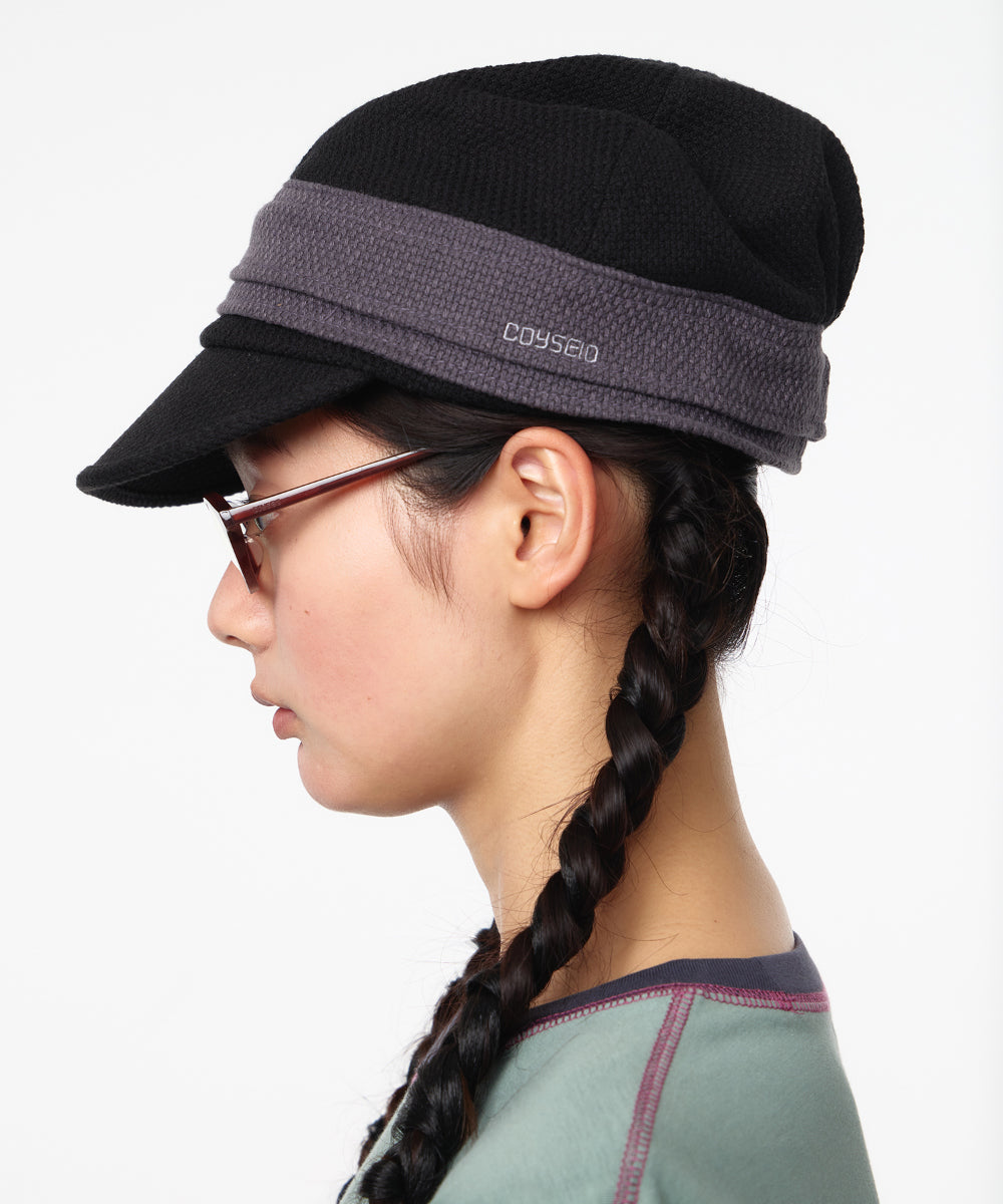 Coyseio - Texture Loose Cap (Black) product image 4 | TRAB K-Fashion Australia