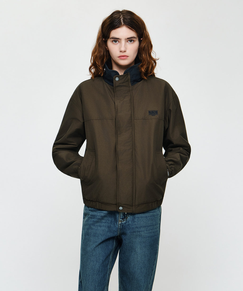 Marithe & Francois Girbaud - Reversible Sailing Jacket (Khaki Brown) product image 1 | TRAB K-Fashion Australia