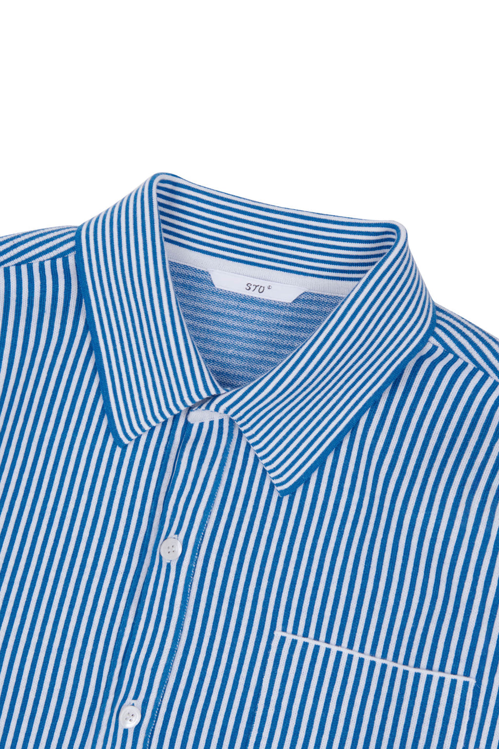 Stu - Stripe Knit Shirt (Blue) product image 19 | TRAB K-Fashion Australia