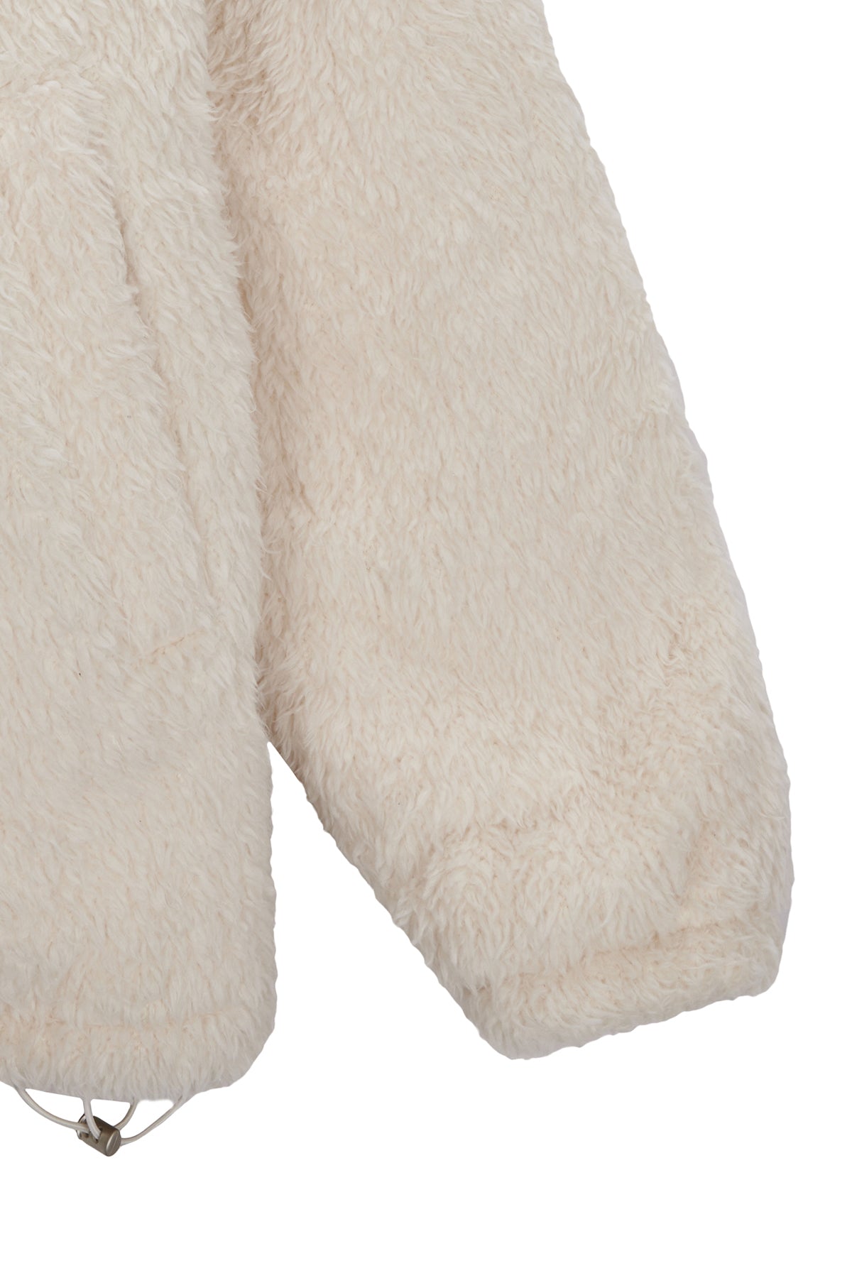 Matin Kim - Back Logo Fleece Jumper (Ivory) product image 4 | TRAB K-Fashion Australia