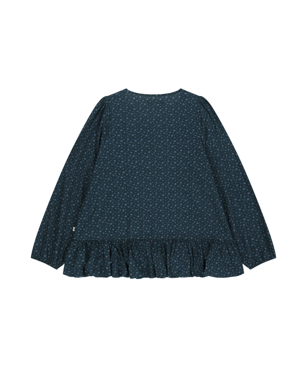 Coyseio - Dudu Puff Blouse (Navy) product image 18 | TRAB K-Fashion Australia