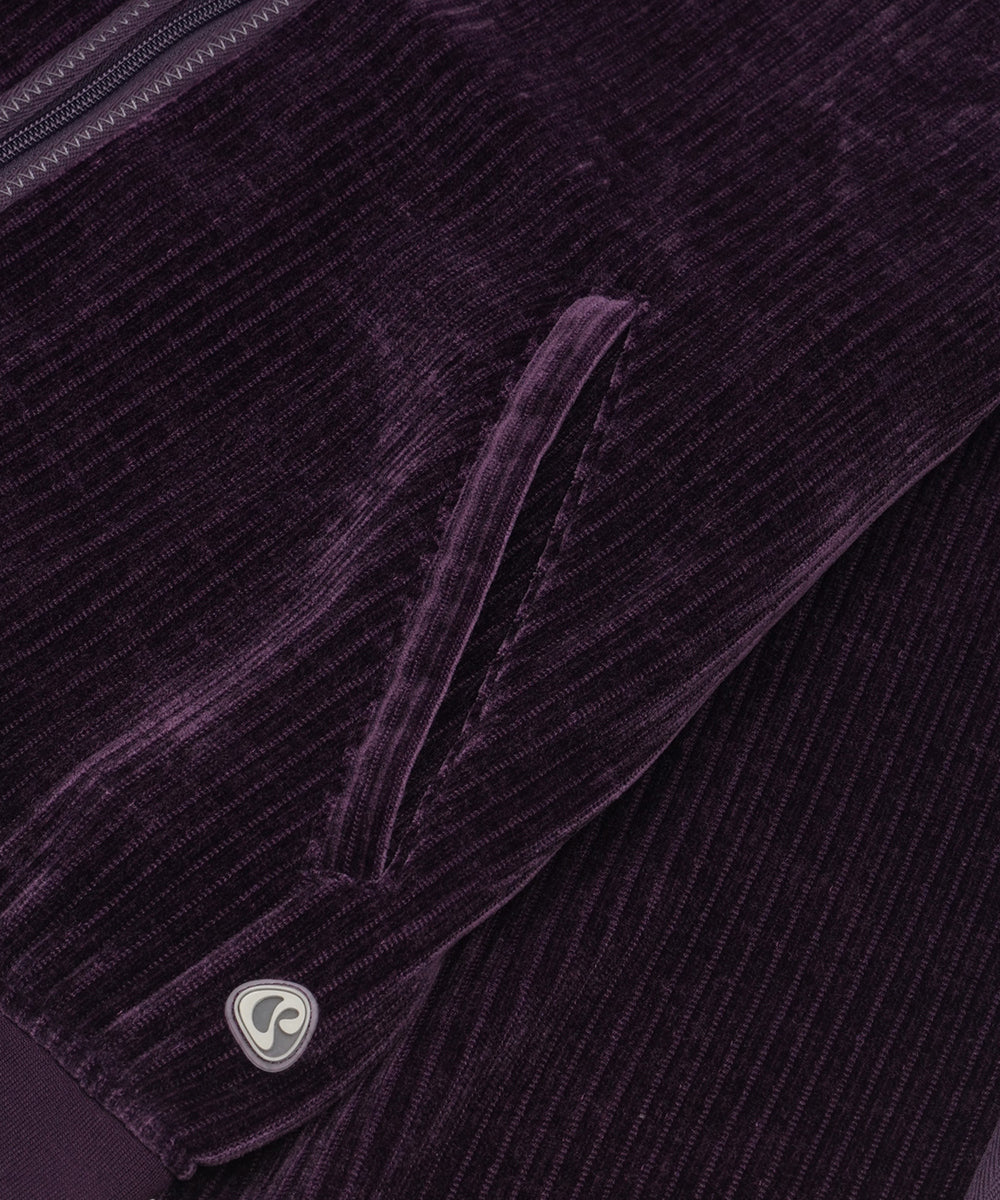 Coyseio - Velour Zip-Up Hoodie (Purple) product image 14 | TRAB K-Fashion Australia