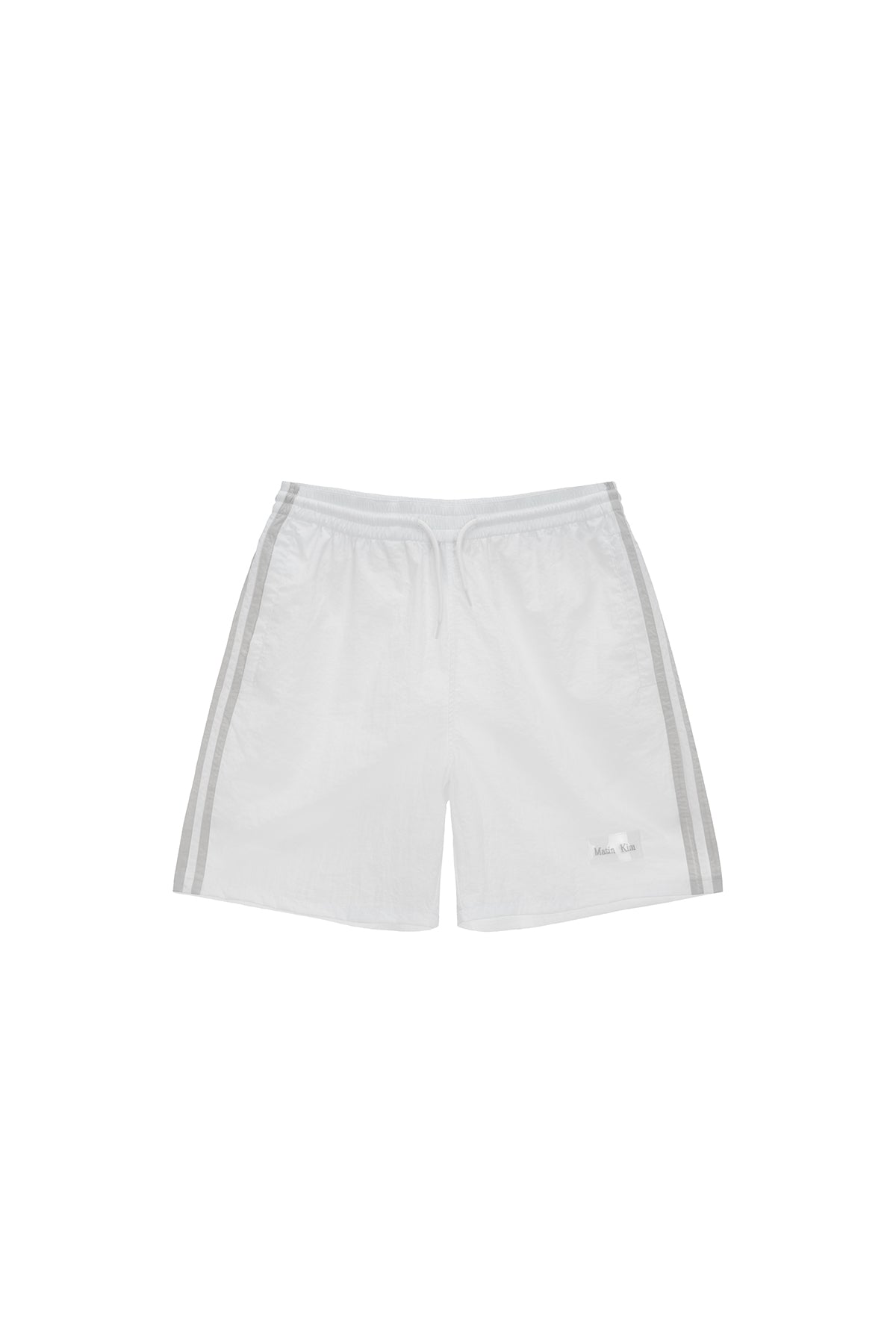 Matin Kim - Side Point Nylon Half Shorts (White) product image 1 | TRAB K-Fashion Australia