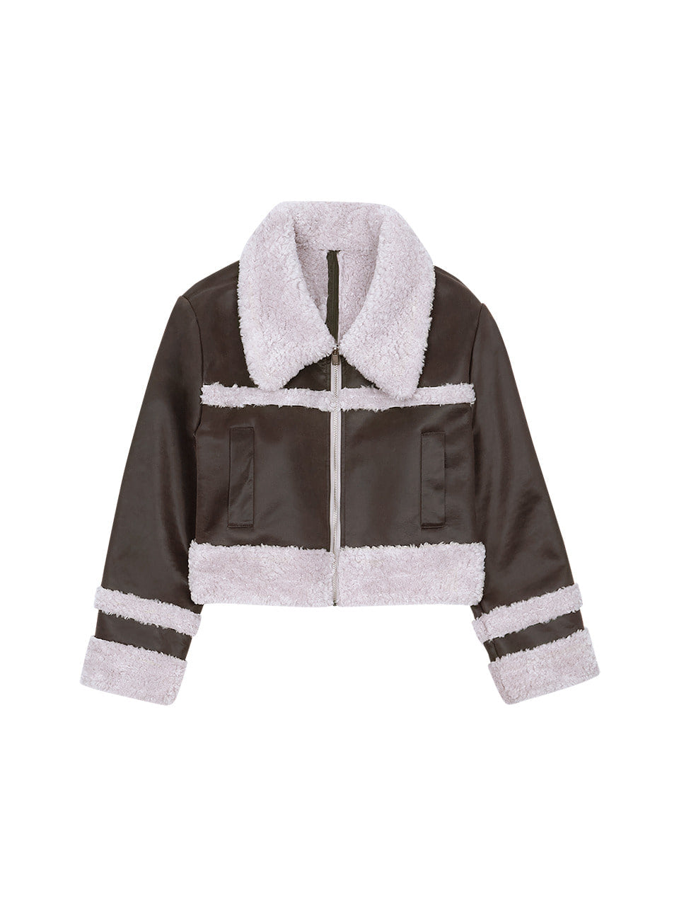 Margarin Fingers - Fluffy Crop Mustang (Dark Brown) product image 2 | TRAB K-Fashion Australia