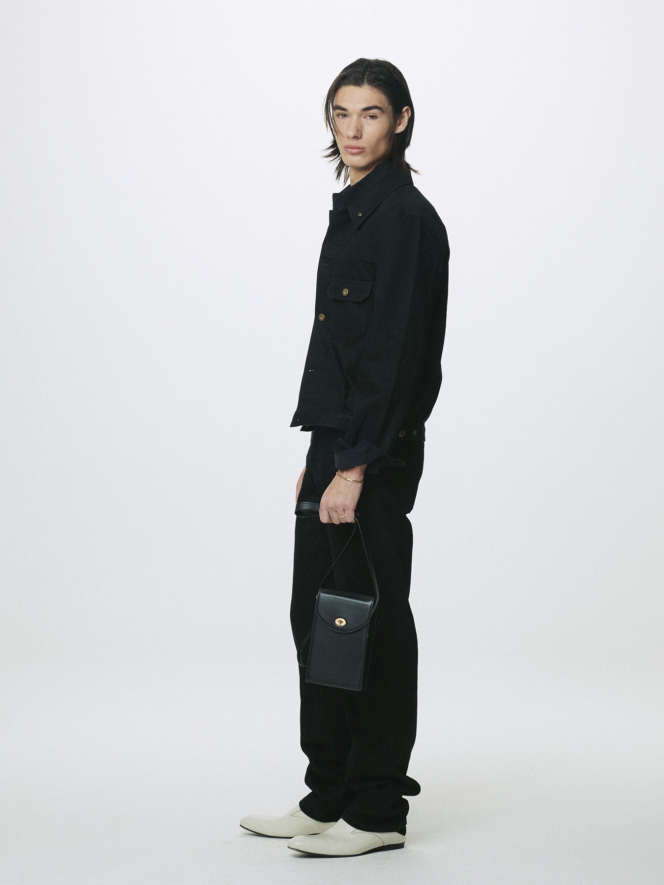 Tonywack - Type-2 Denim Trucker (Black) product image 3 | TRAB K-Fashion Australia