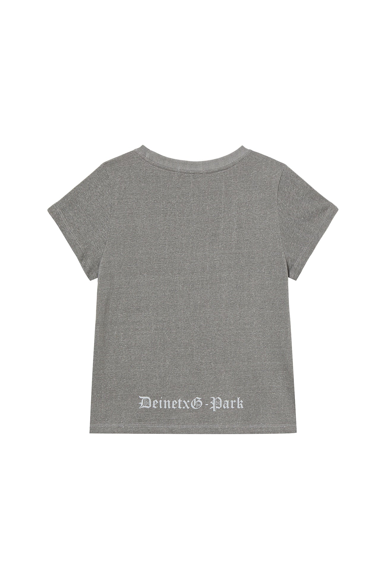 Deinet - Headset Basic T-Shirt (Charcoal) product image 2 | TRAB K-Fashion Australia