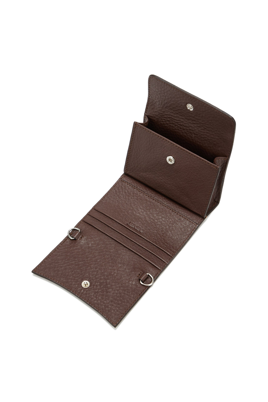 Deinet - D Logo Macaron Chain Mini Bag (Brown) product image 6 | TRAB K-Fashion Australia