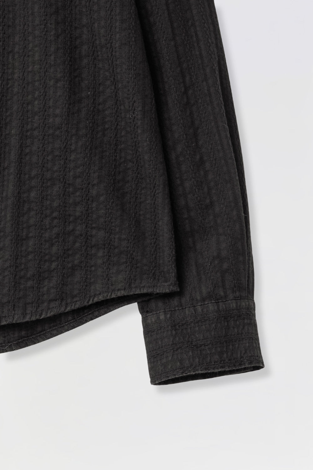 Hatchingroom - Crochet Shirt (Bleached Black) product image 5 | TRAB K-Fashion Australia