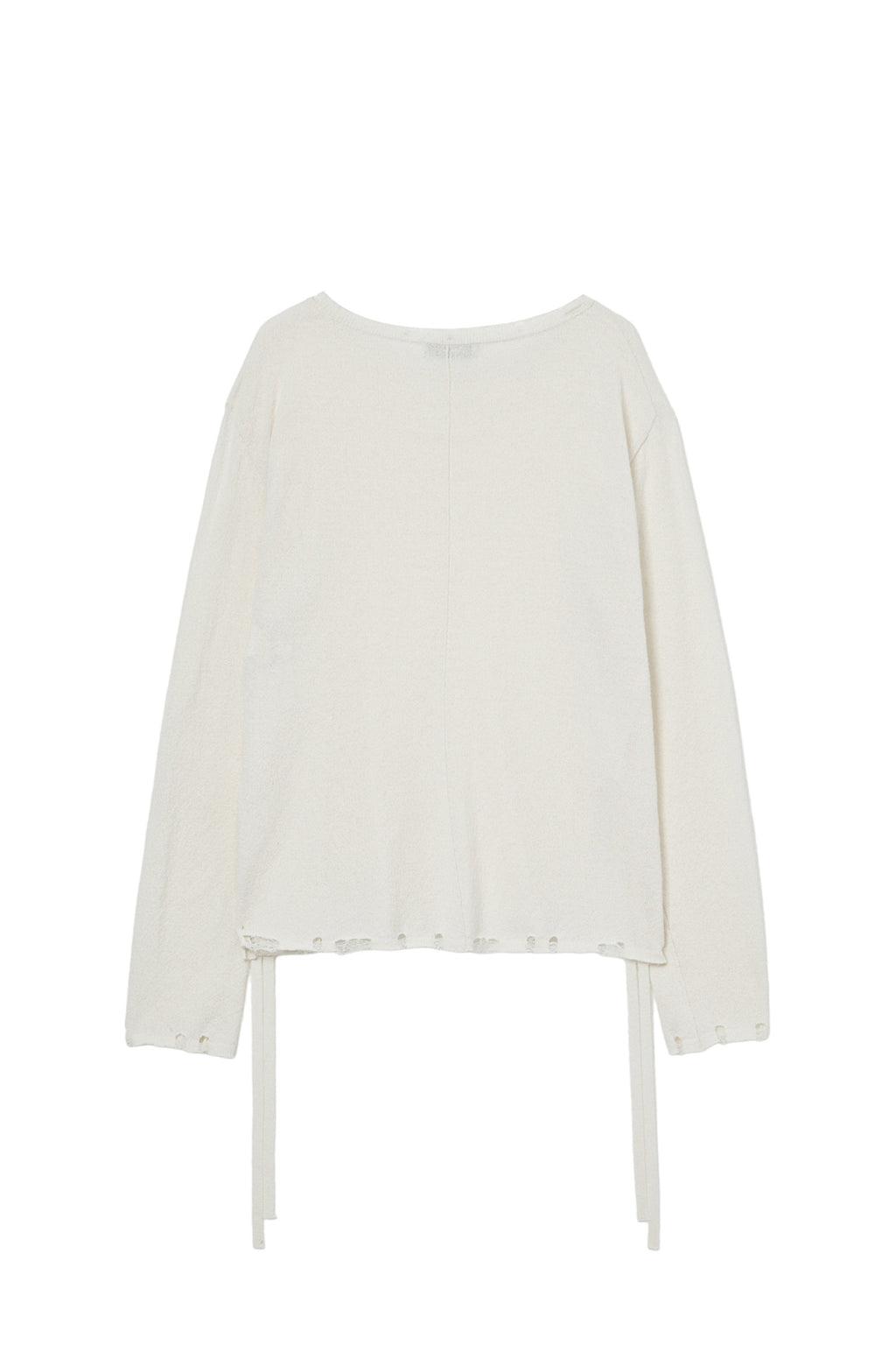 Deinet - Side Tie Knit (Ivory) product image 2 | TRAB K-Fashion Australia