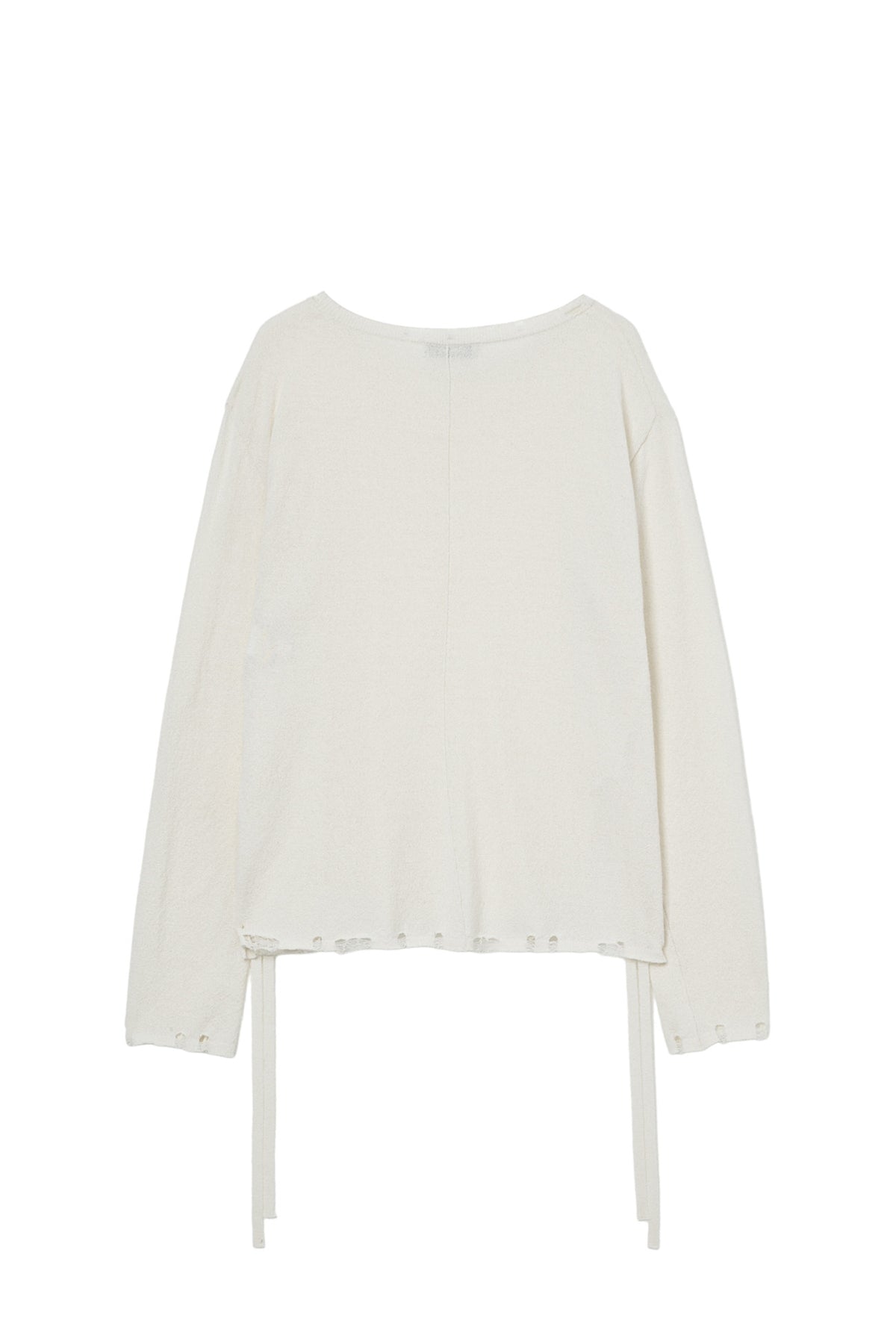 Deinet - Side Tie Knit (Ivory) product image 2 | TRAB K-Fashion Australia