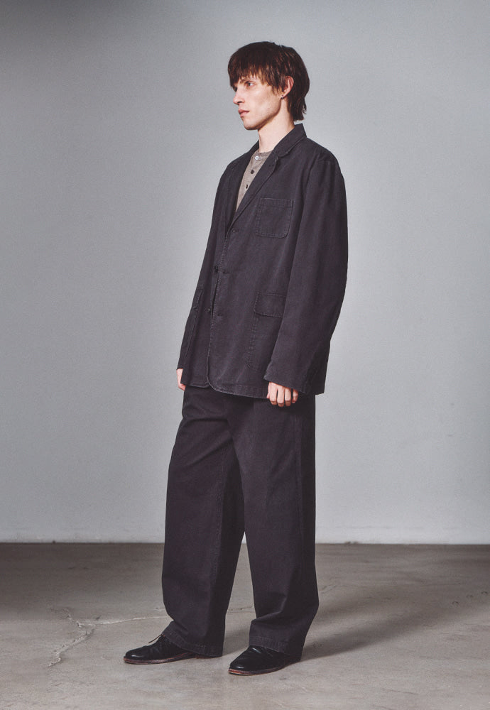 Art if acts - Washed 3 Button Blazer (Charcoal) product image 3 | TRAB K-Fashion Australia