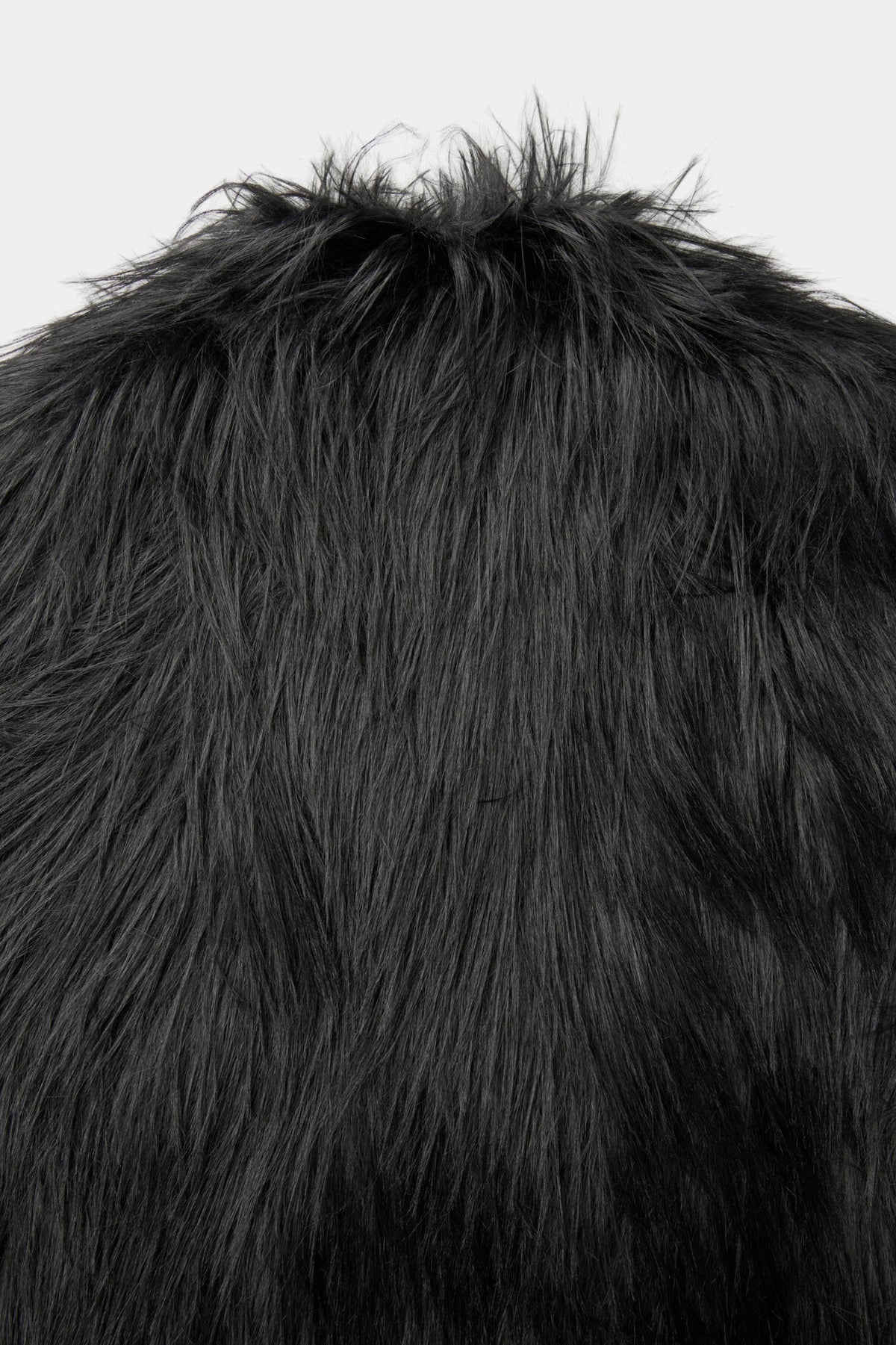 Coor - Long Hair Faux Fur Coat (Black) product image 8 | TRAB K-Fashion Australia