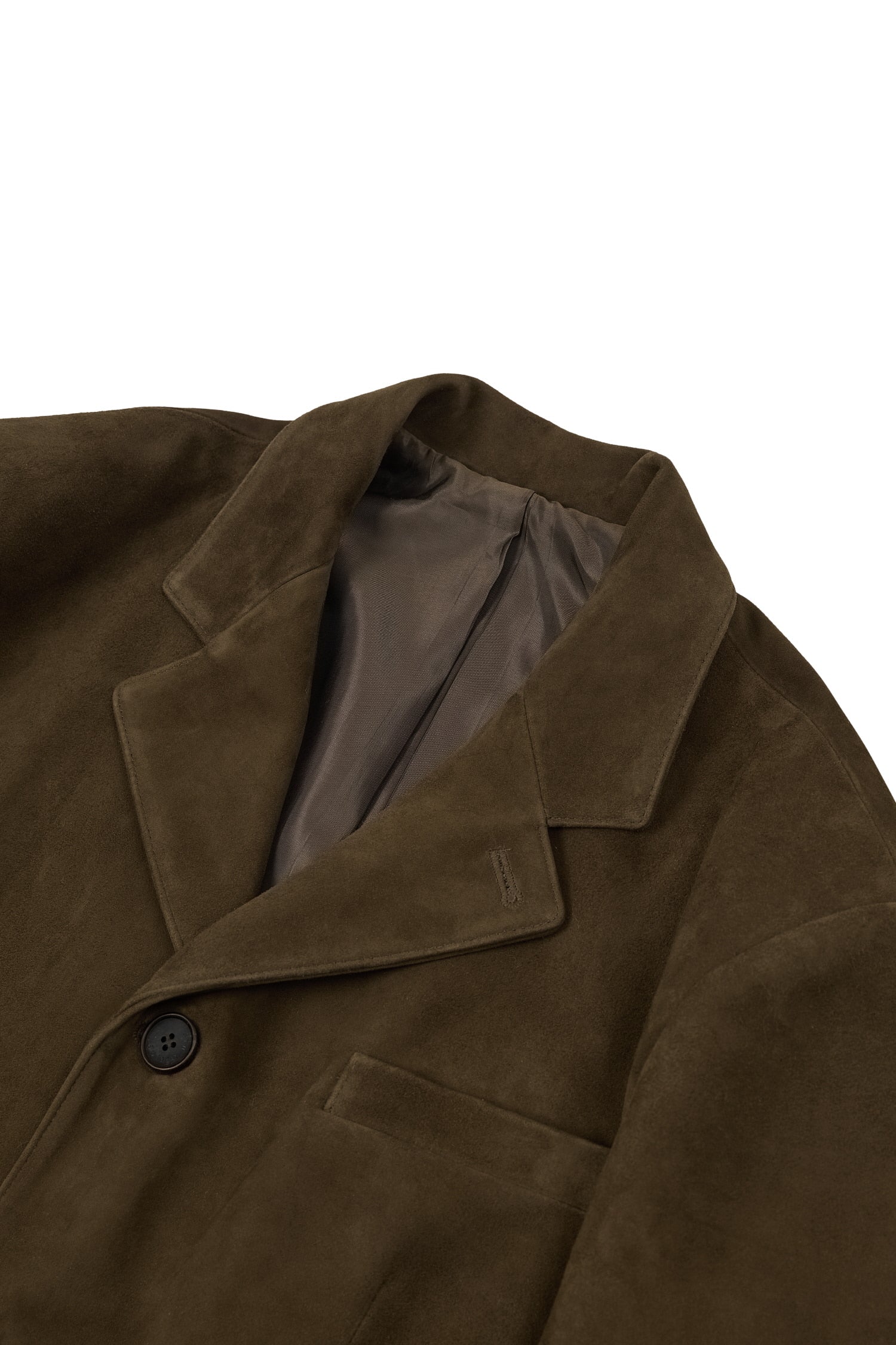 STU - Goat Suede Blazer Brown (OC) product image 18 | TRAB K-Fashion Australia