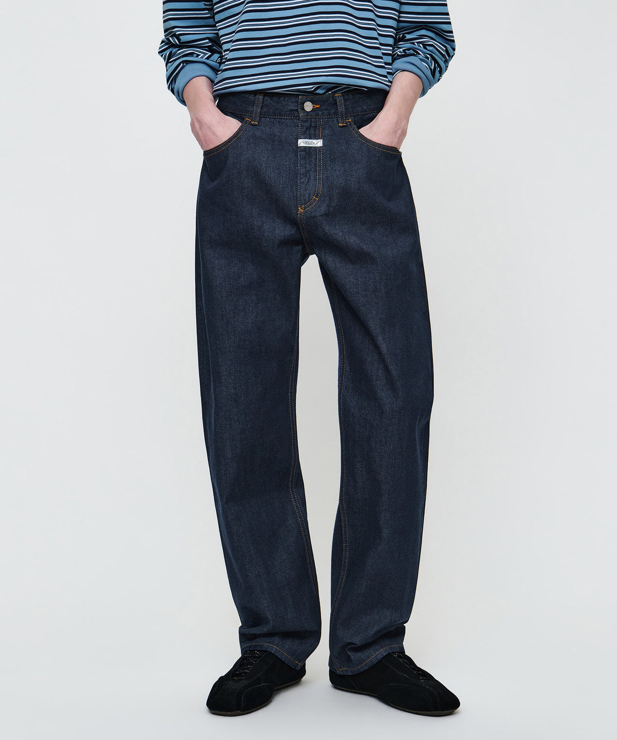 Marithe & Francois Girbaud - Straight Selvedge Denim Pants (Indigo) product image 1 | TRAB K-Fashion Australia