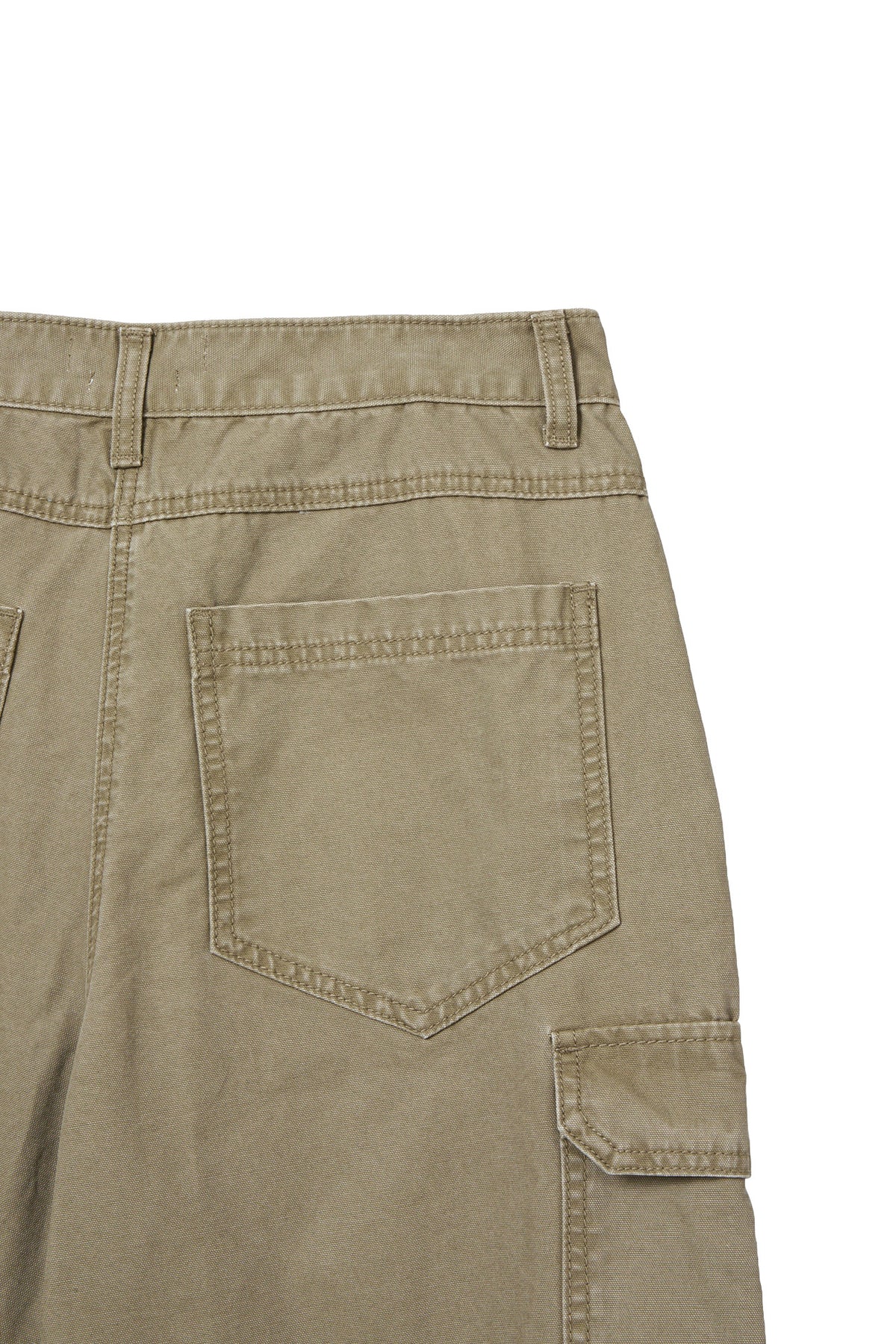 Deinet - Vintage Washed Cargo Pants (Beige) product image 5 | TRAB K-Fashion Australia