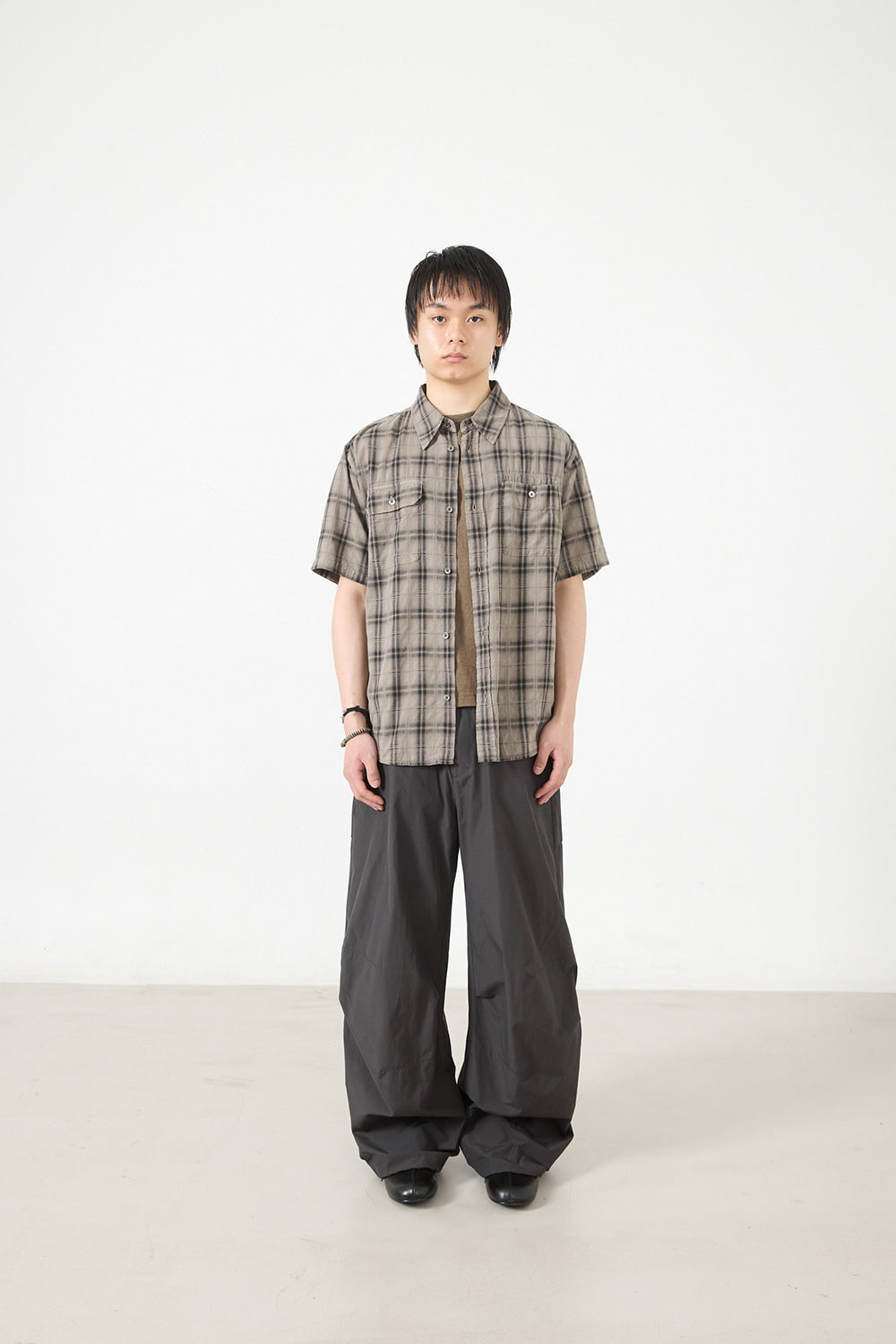 Hatchingroom - 2Pk Shirt 1/2 Over Dyed Check (Desert) product image 9 | TRAB K-Fashion Australia