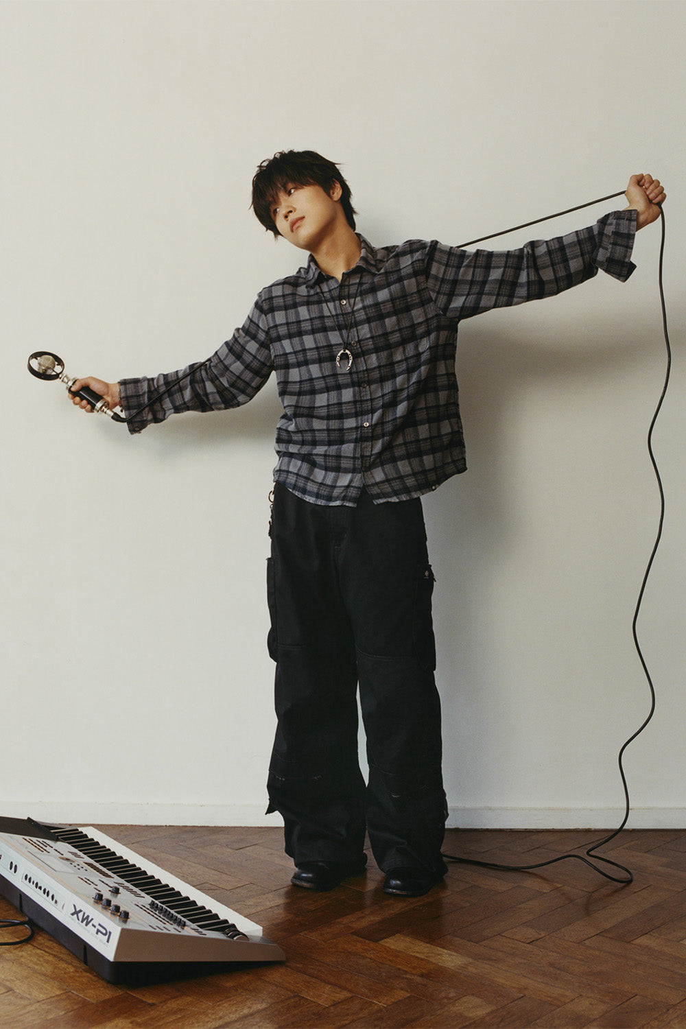 Hatchingroom - Regular Shirt Check (Dusty Grey) product image 12 | TRAB K-Fashion Australia
