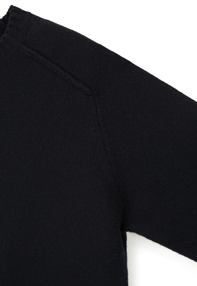 Art if acts - Fingerhole Saddle Neck Knit (Dark Navy) product image 10 | TRAB K-Fashion Australia
