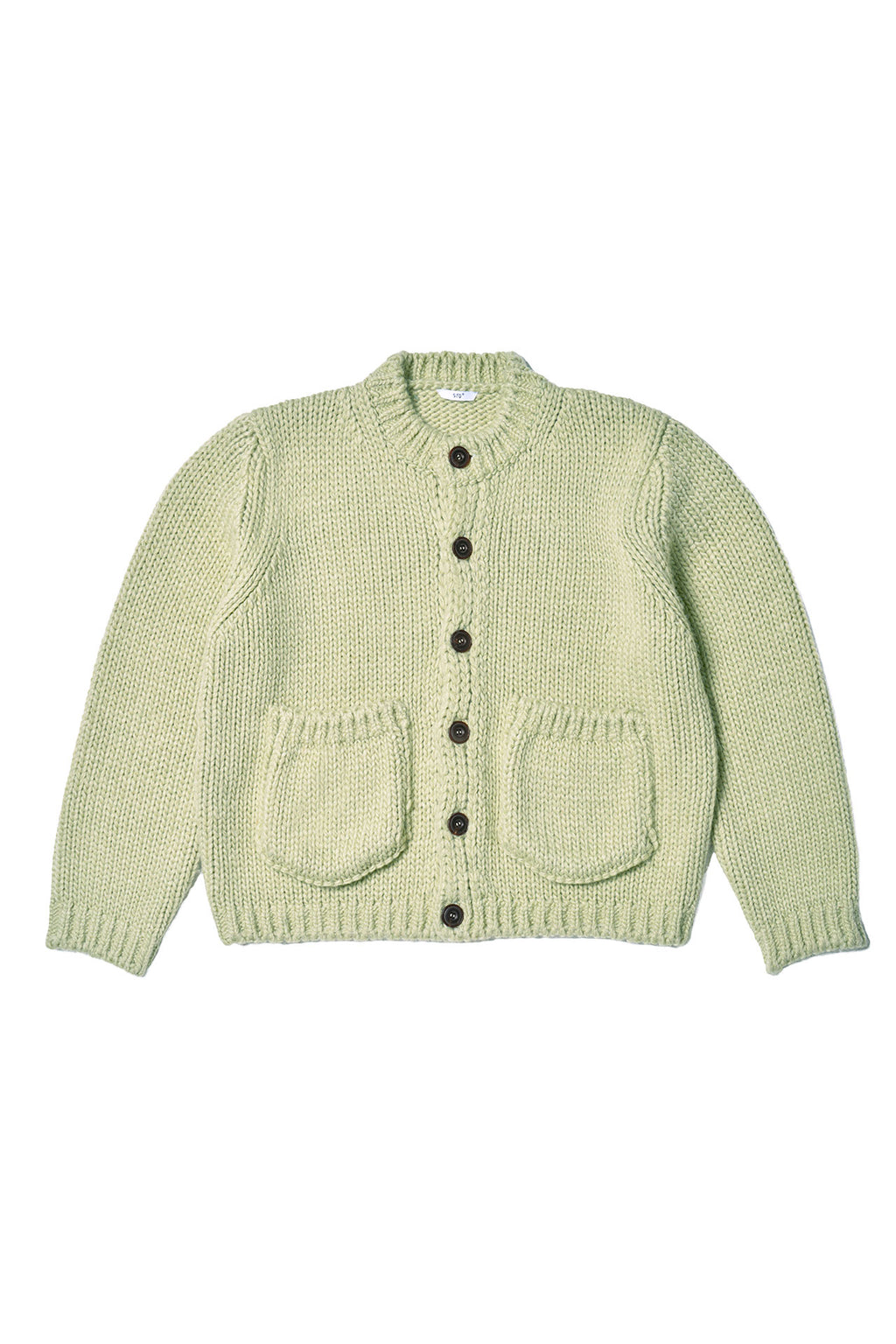 STU - Dimension Pocket Cardigan In Sage (Green) product image 12 | TRAB K-Fashion Australia