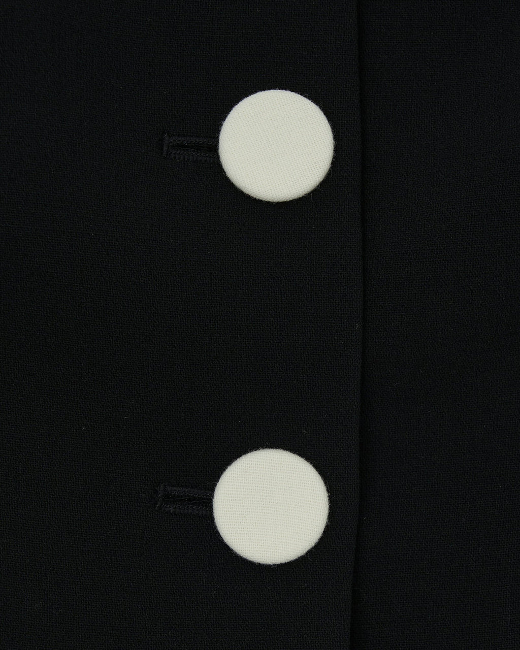 Kimhe Kim - Bandeau Wool-Blended Mini Dress (Black/Ivory) product image 9 | TRAB K-Fashion Australia