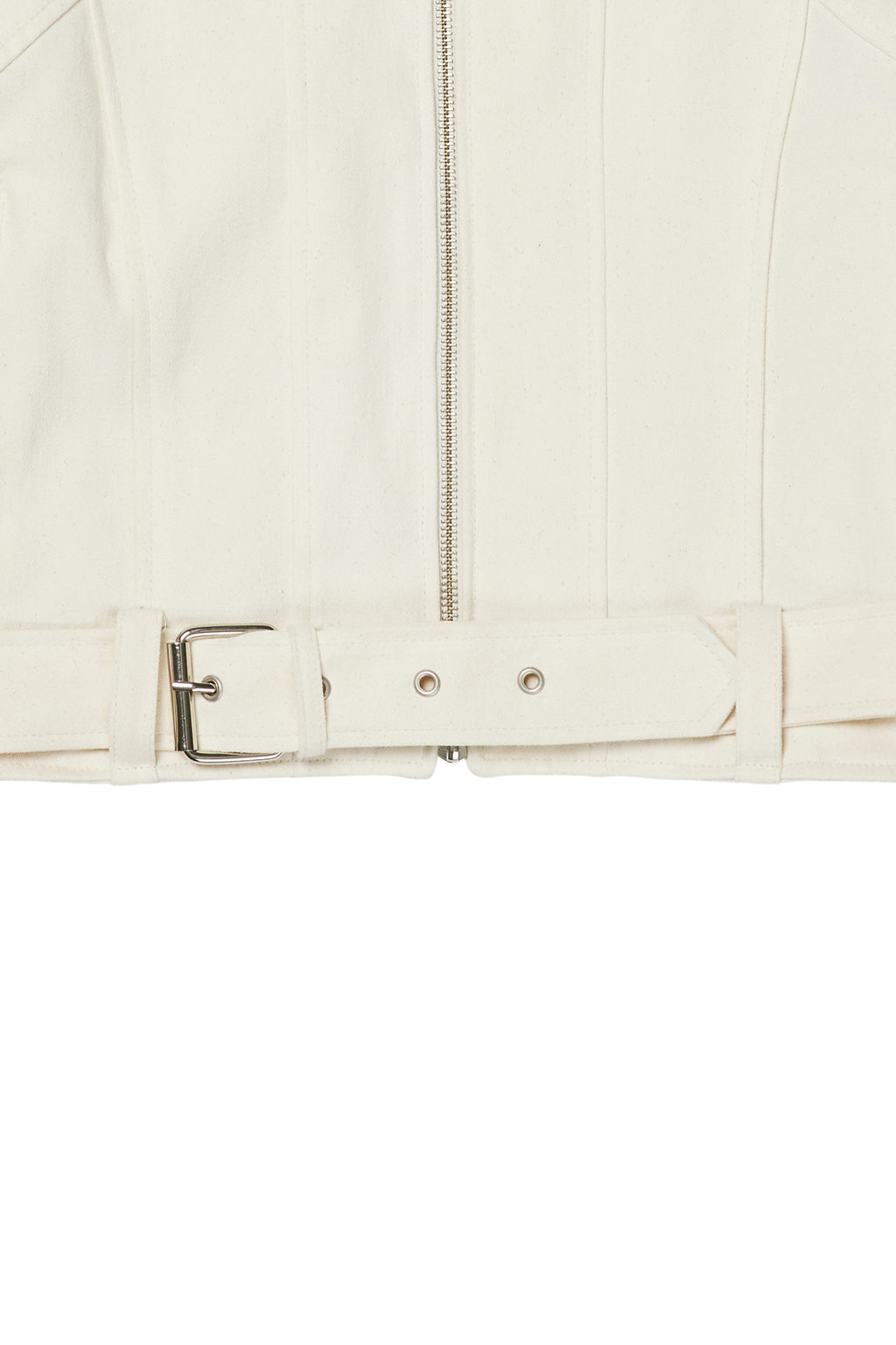 Deinet - Deinet Belted Cotton Jacket (Cream) product image 18 | TRAB K-Fashion Australia
