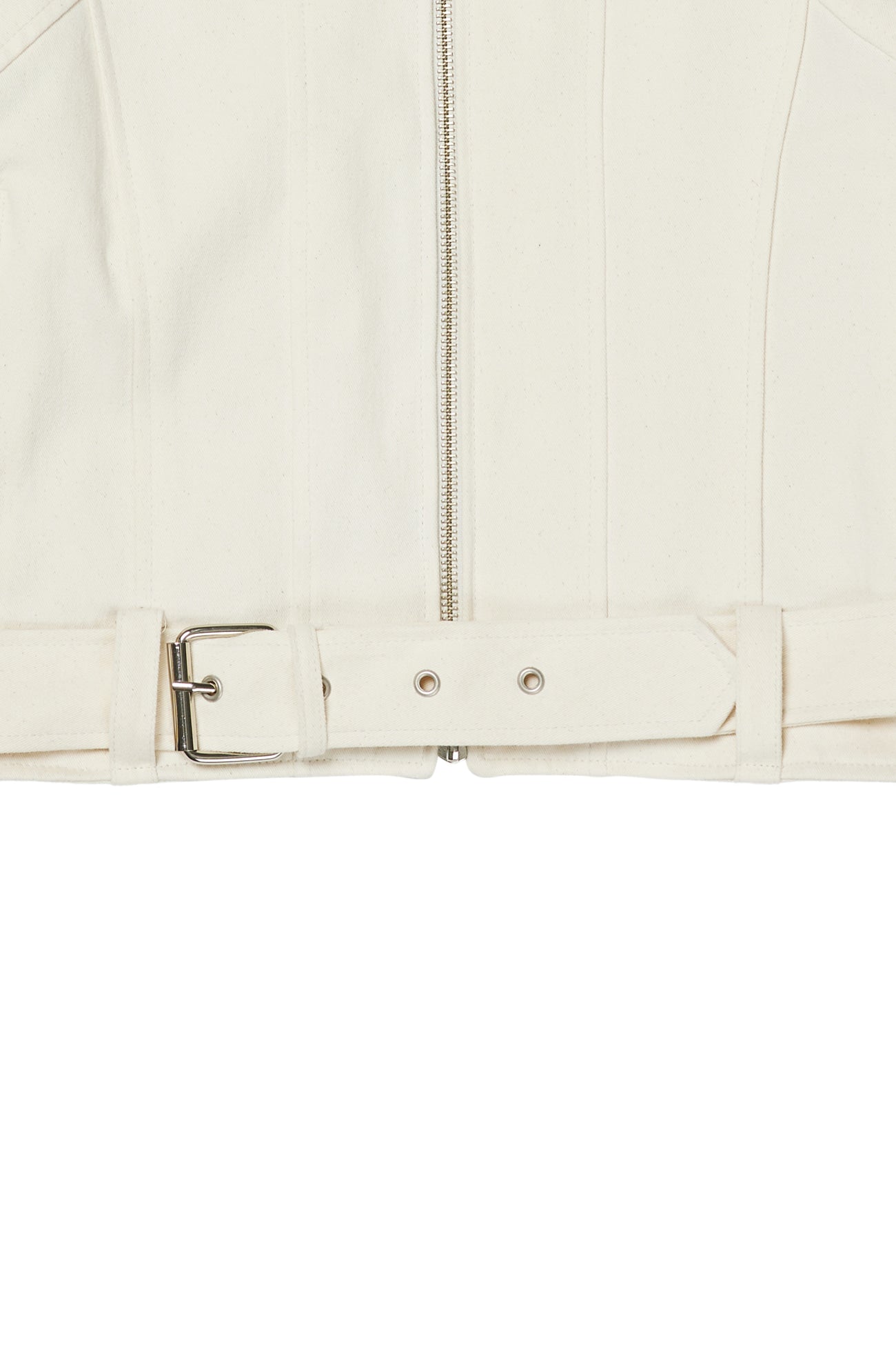 Deinet - Deinet Belted Cotton Jacket (Cream) product image 18 | TRAB K-Fashion Australia