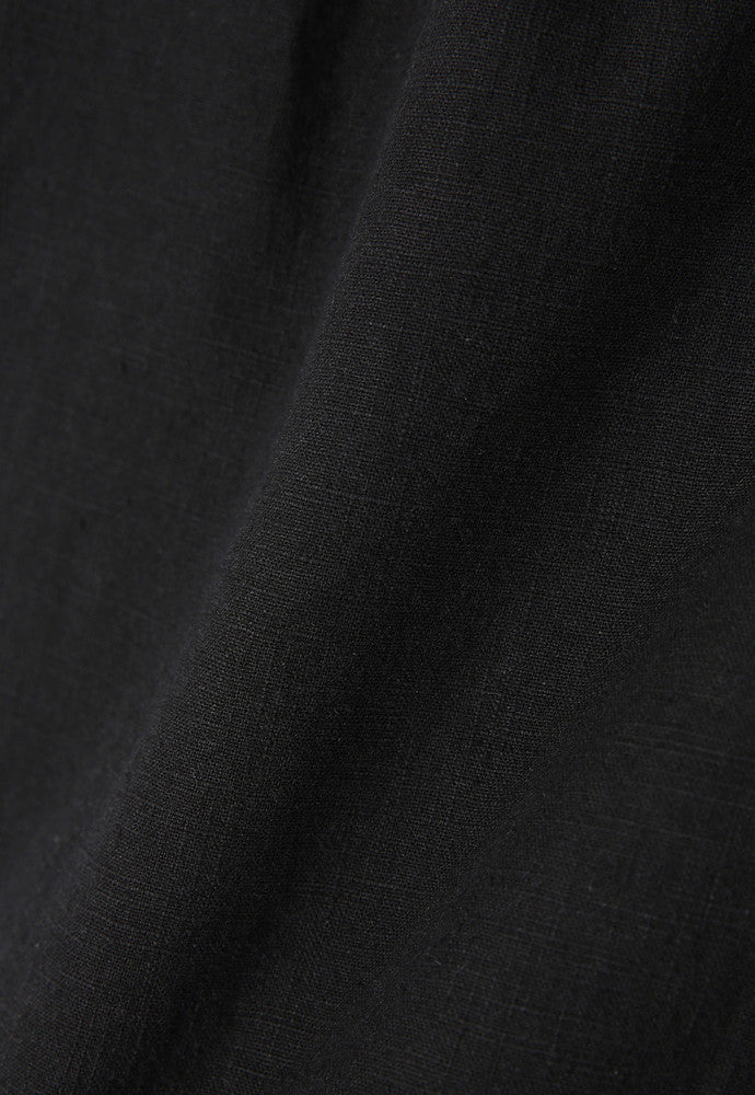 Art if acts - Washed Linen Bermuda Shorts (Black) product image 13 | TRAB K-Fashion Australia