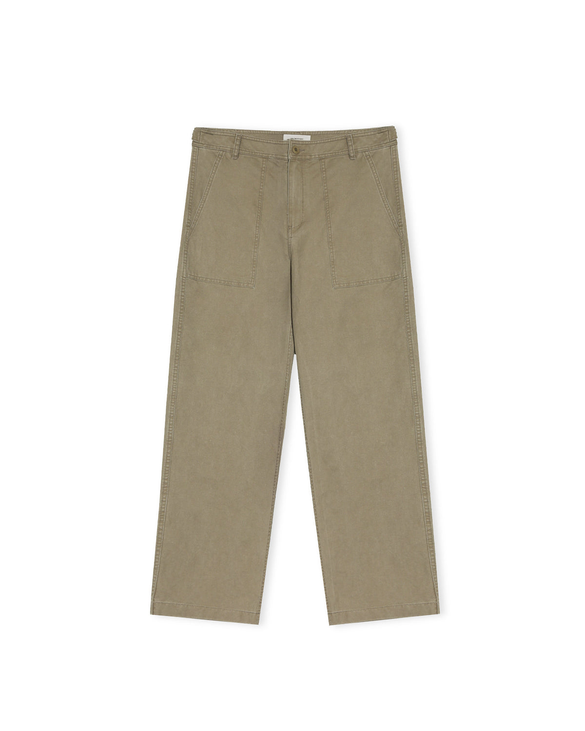 Brownyard - Wide Fatigue Pants (Washed Beige) product image 5 | TRAB K-Fashion Australia