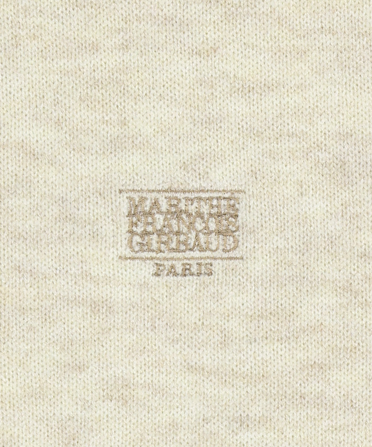 Marithe & Francois Girbaud - Deep V-neck Oversized Knit (Oatmeal) product image 4 | TRAB K-Fashion Australia