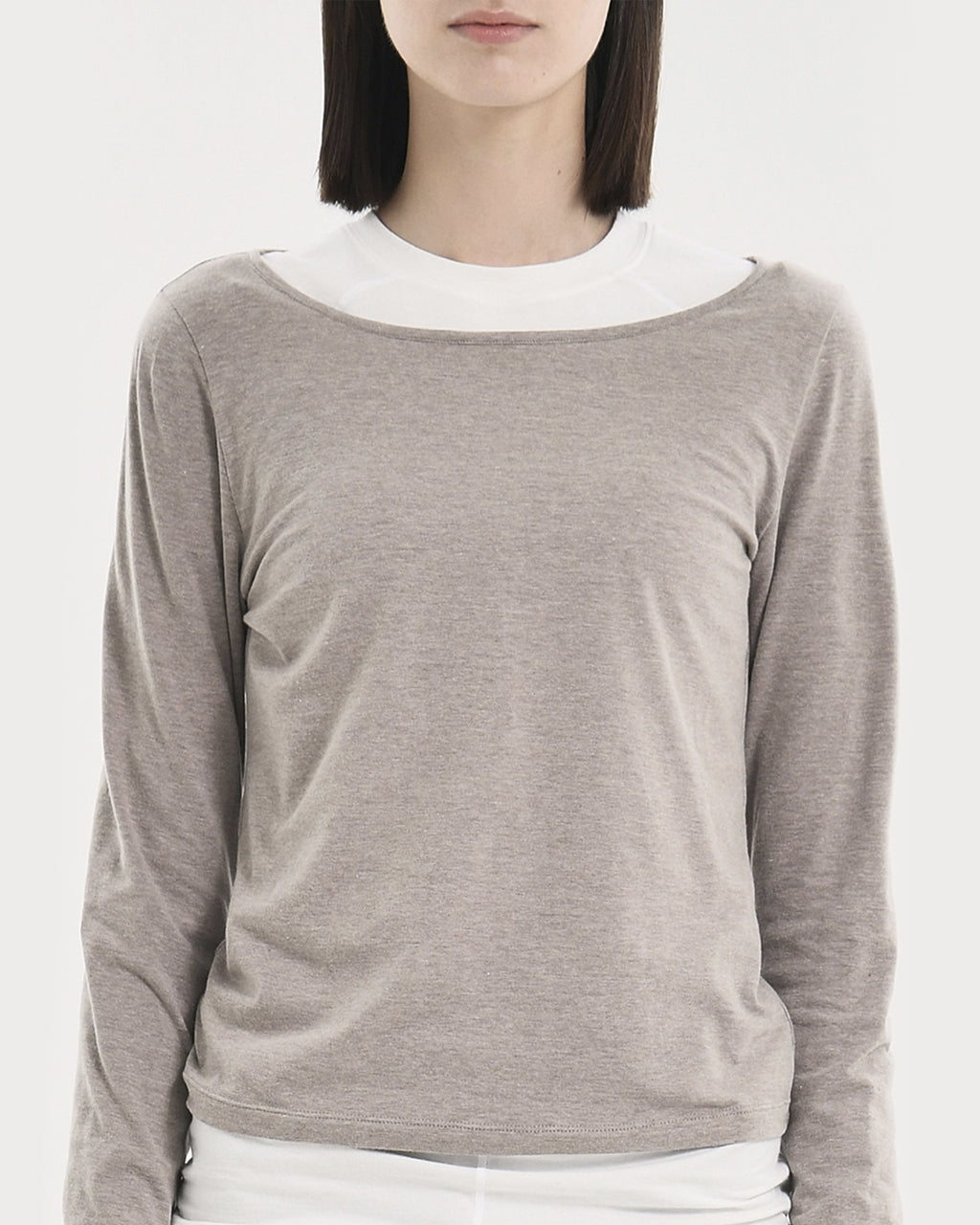 Brownyard - Scoopneck Long Sleeve (Beige) product image 4 | TRAB K-Fashion Australia
