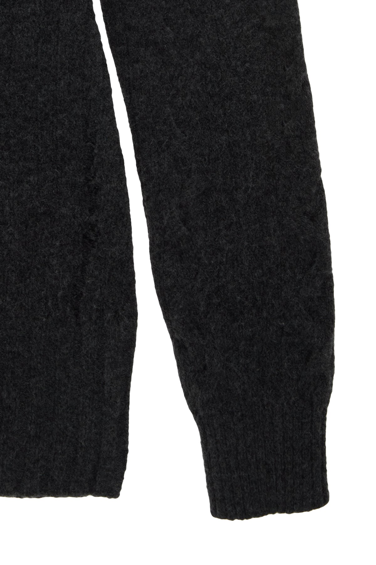 Matin Kim - Damage Point Cable Knit Dress (Charcoal) product image 4 | TRAB K-Fashion Australia