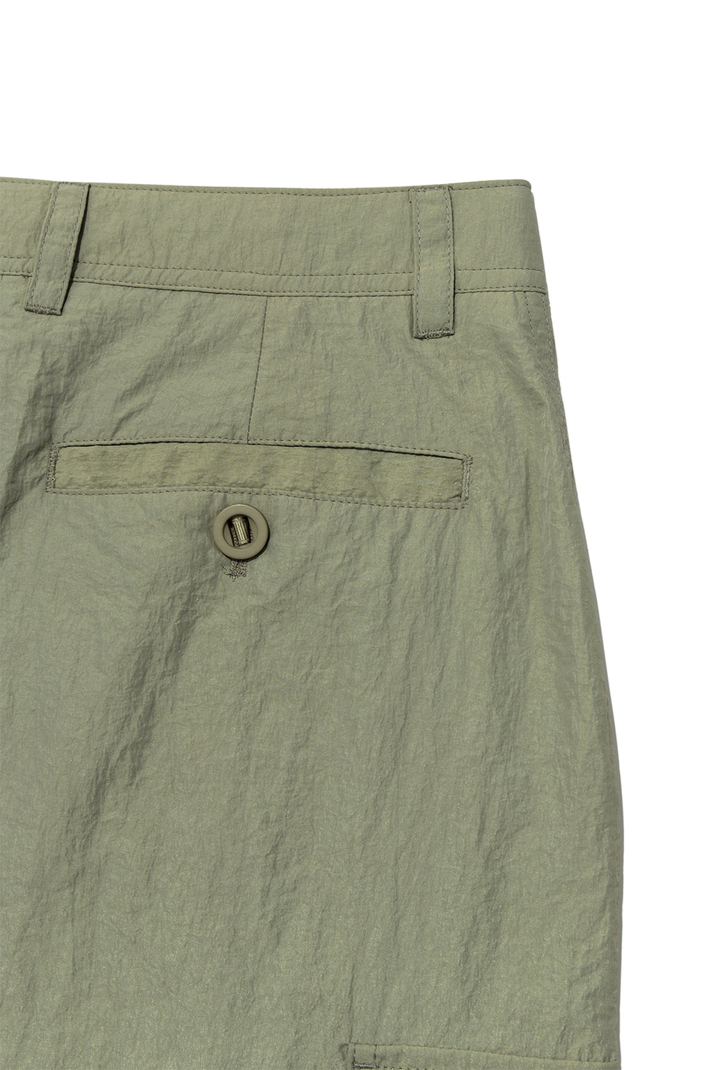 Matin Kim - String Nylon Cargo Skirt (Khaki) product image 5 | TRAB K-Fashion Australia