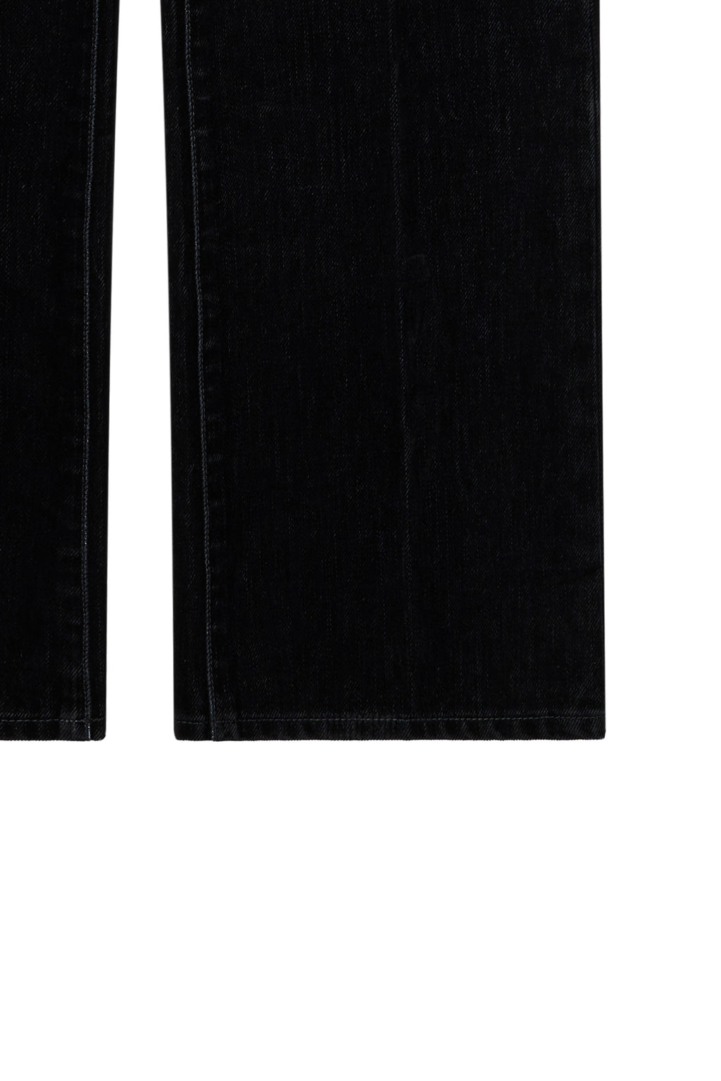 Deinet - Velvet Washed Boot Cut Denim Pants (Black) product image 15 | TRAB K-Fashion Australia