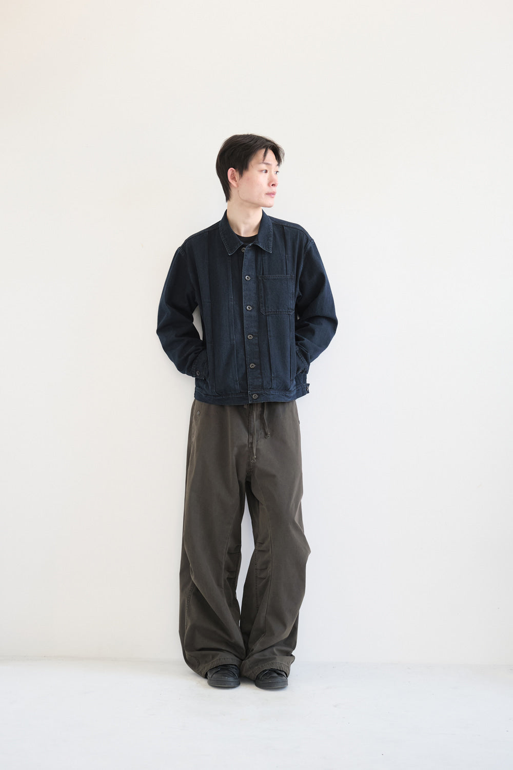 Hatchingroom - Trucker Jacket (Dark Indigo) product image 4 | TRAB K-Fashion Australia