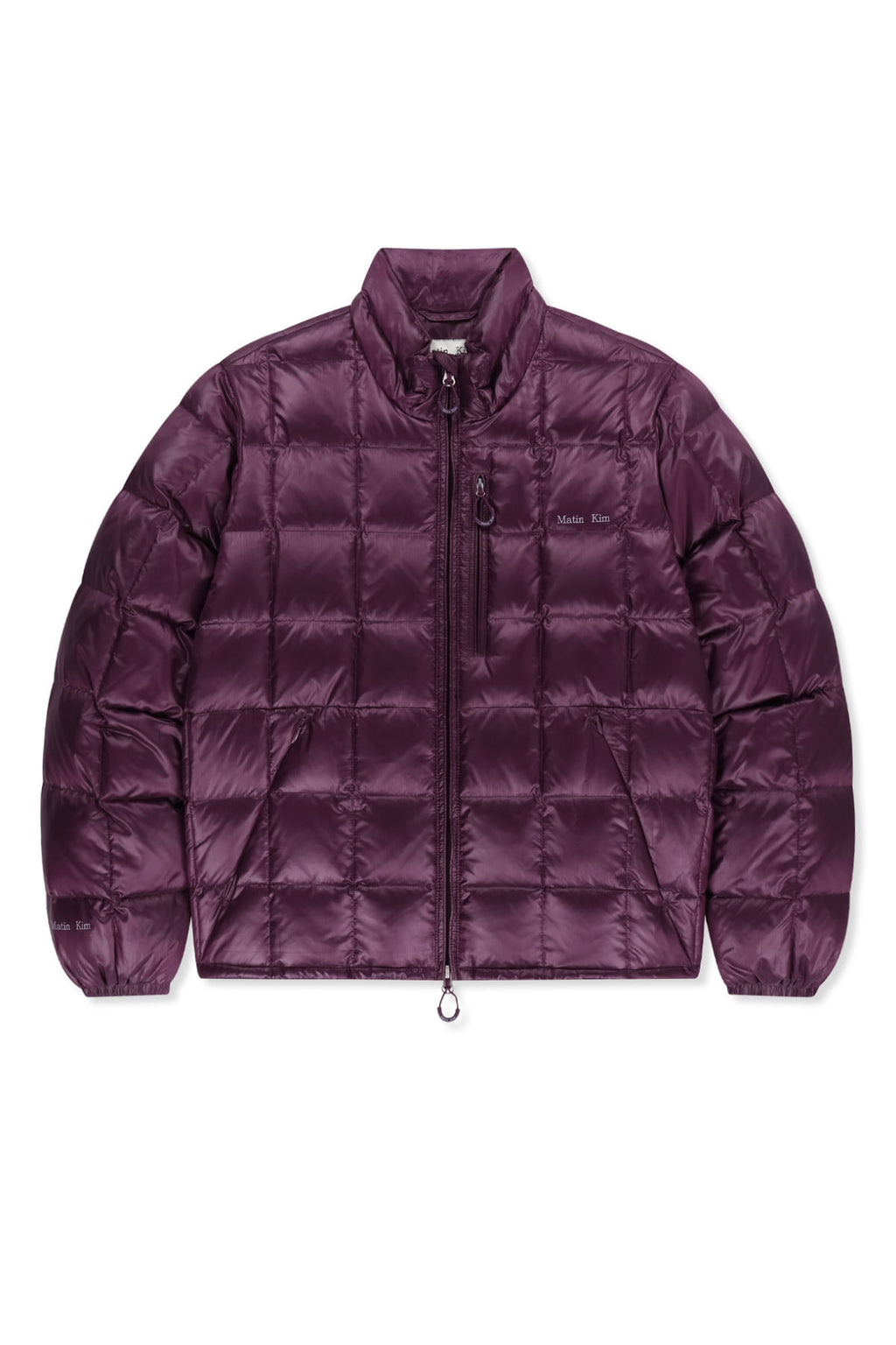 Matin Kim - Matin Grid Quilted Light Down Jumper (Purple) product image 1 | TRAB K-Fashion Australia