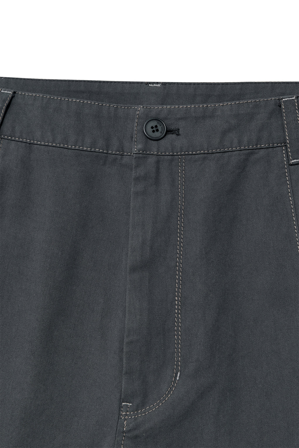 Matin Kim - Out Pocket Cotton Cargo Pants (Smoke Blue) product image 3 | TRAB K-Fashion Australia