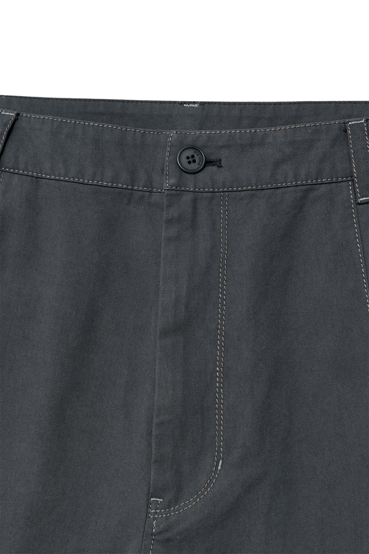 Matin Kim - Out Pocket Cotton Cargo Pants (Smoke Blue) product image 3 | TRAB K-Fashion Australia