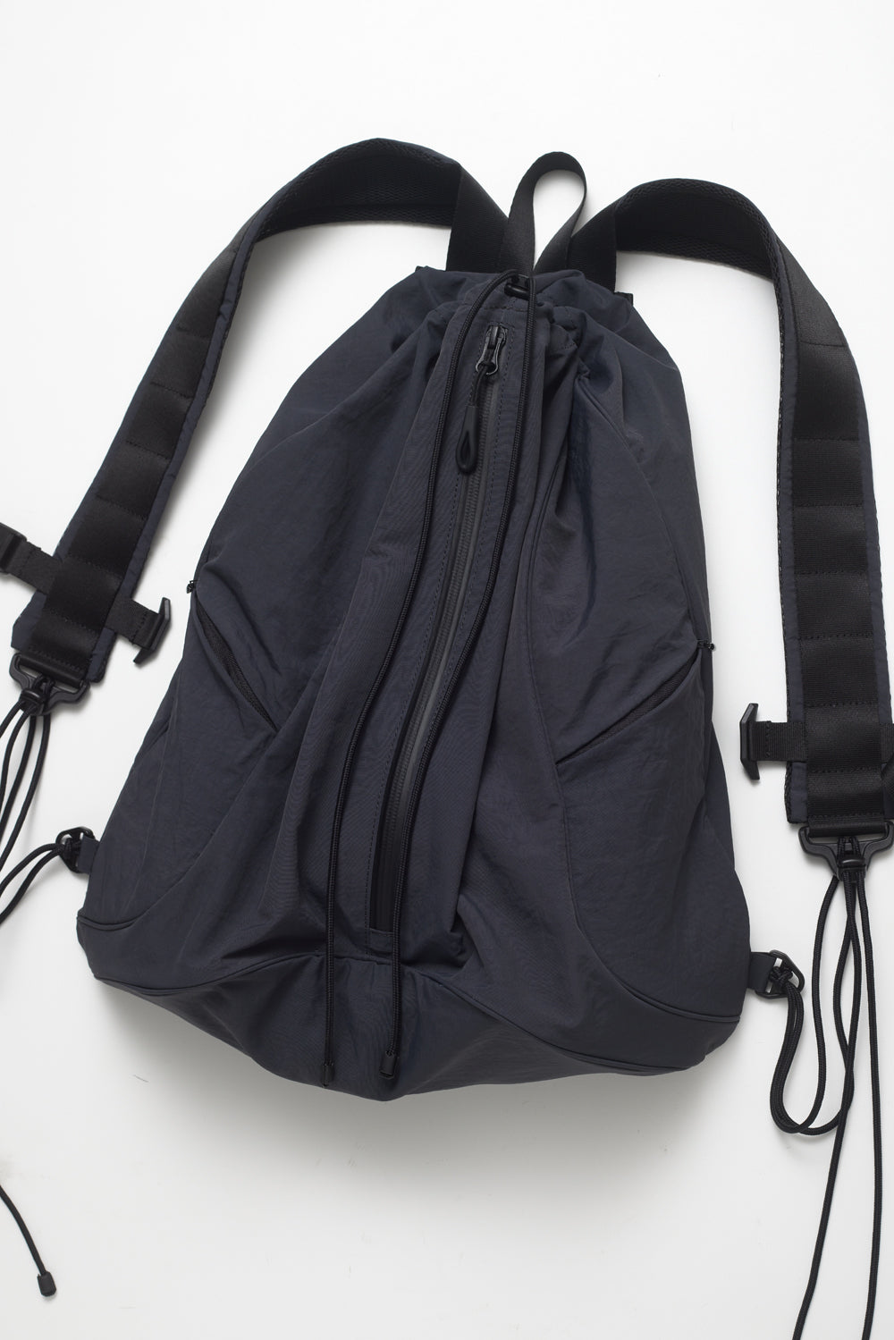 Hatchingroom - String Backpack Nylon Washed (Navy) product image 10 | TRAB K-Fashion Australia