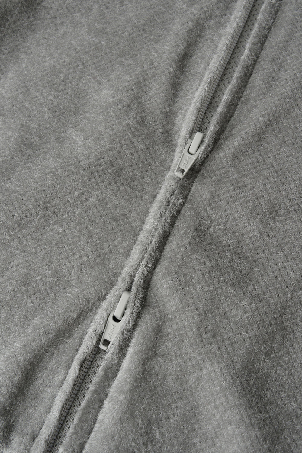 Hatchingroom - Fuzzy Mesh Hoodie Light (Grey) product image 4 | TRAB K-Fashion Australia