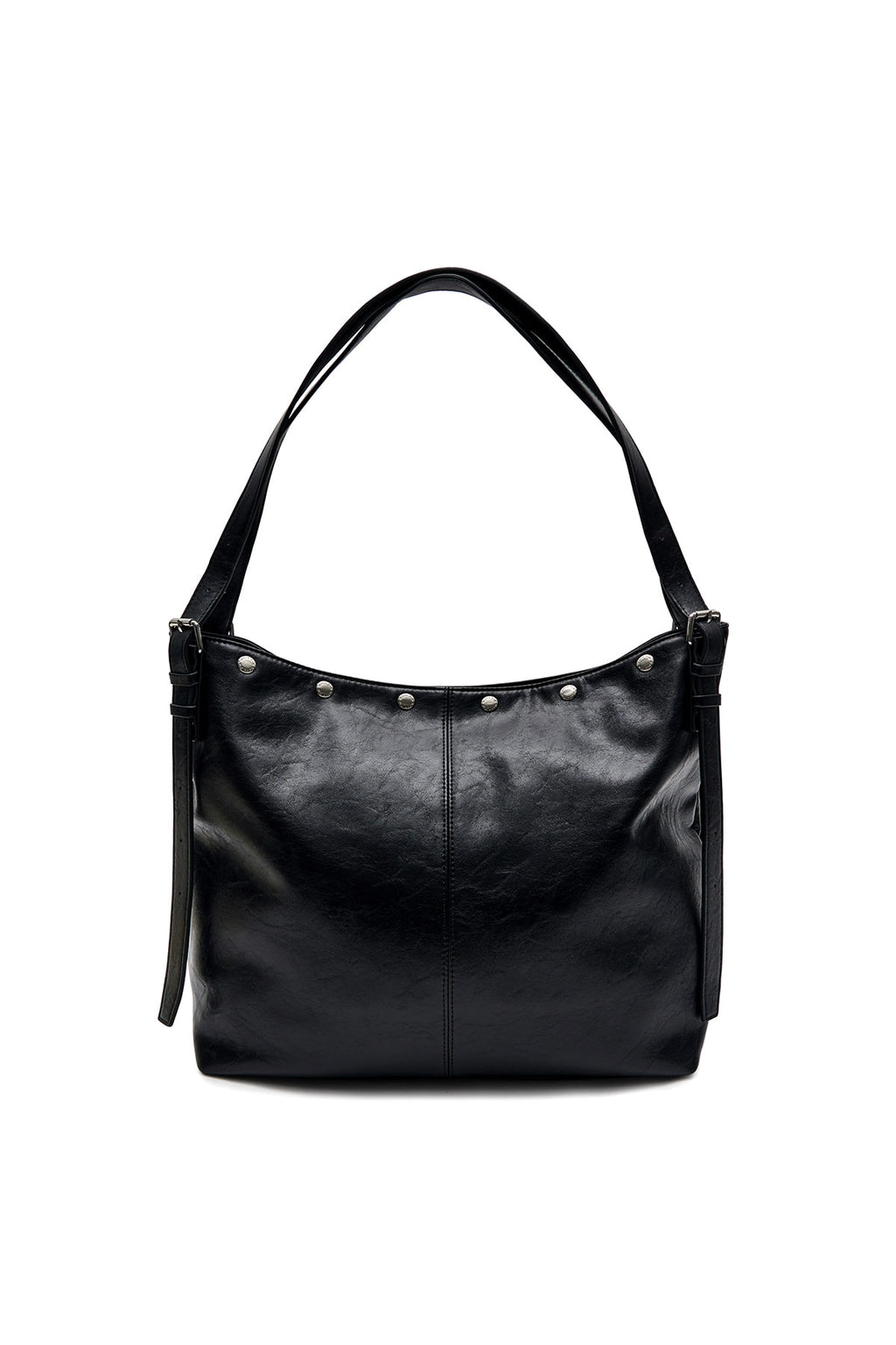 Matin Kim - Matin Stud Point Large Shoulder Bag (Black) product image 2 | TRAB K-Fashion Australia